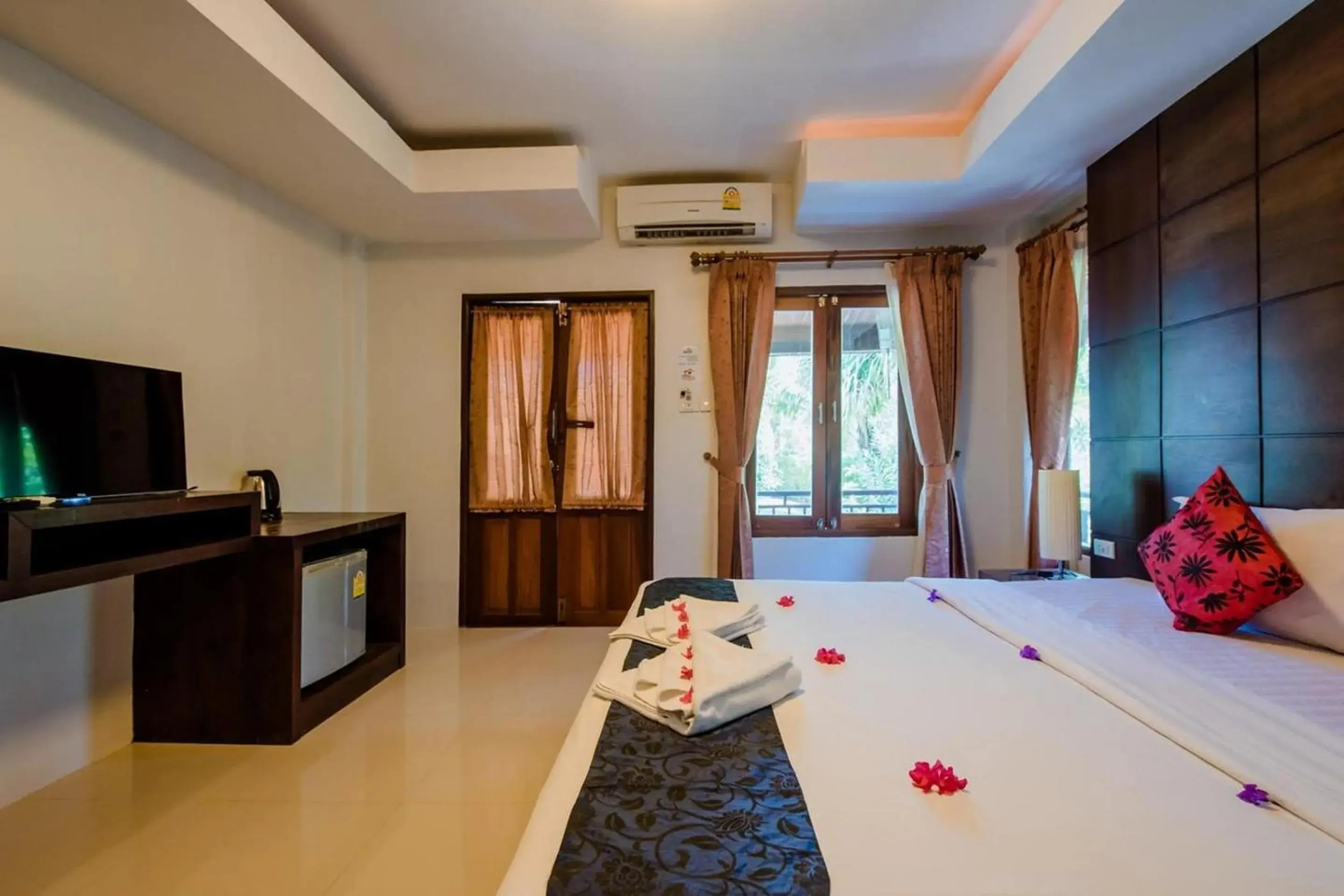 Bedroom, Bed in Baan Rabieng Resort Bedroom, Bed in Baan Rabieng Resort