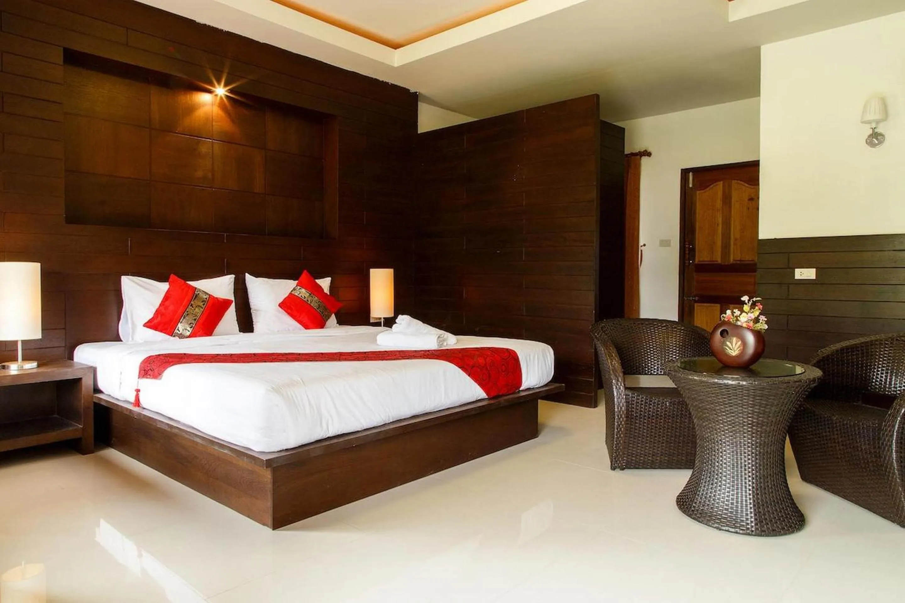 Bedroom, Bed in Baan Rabieng Resort