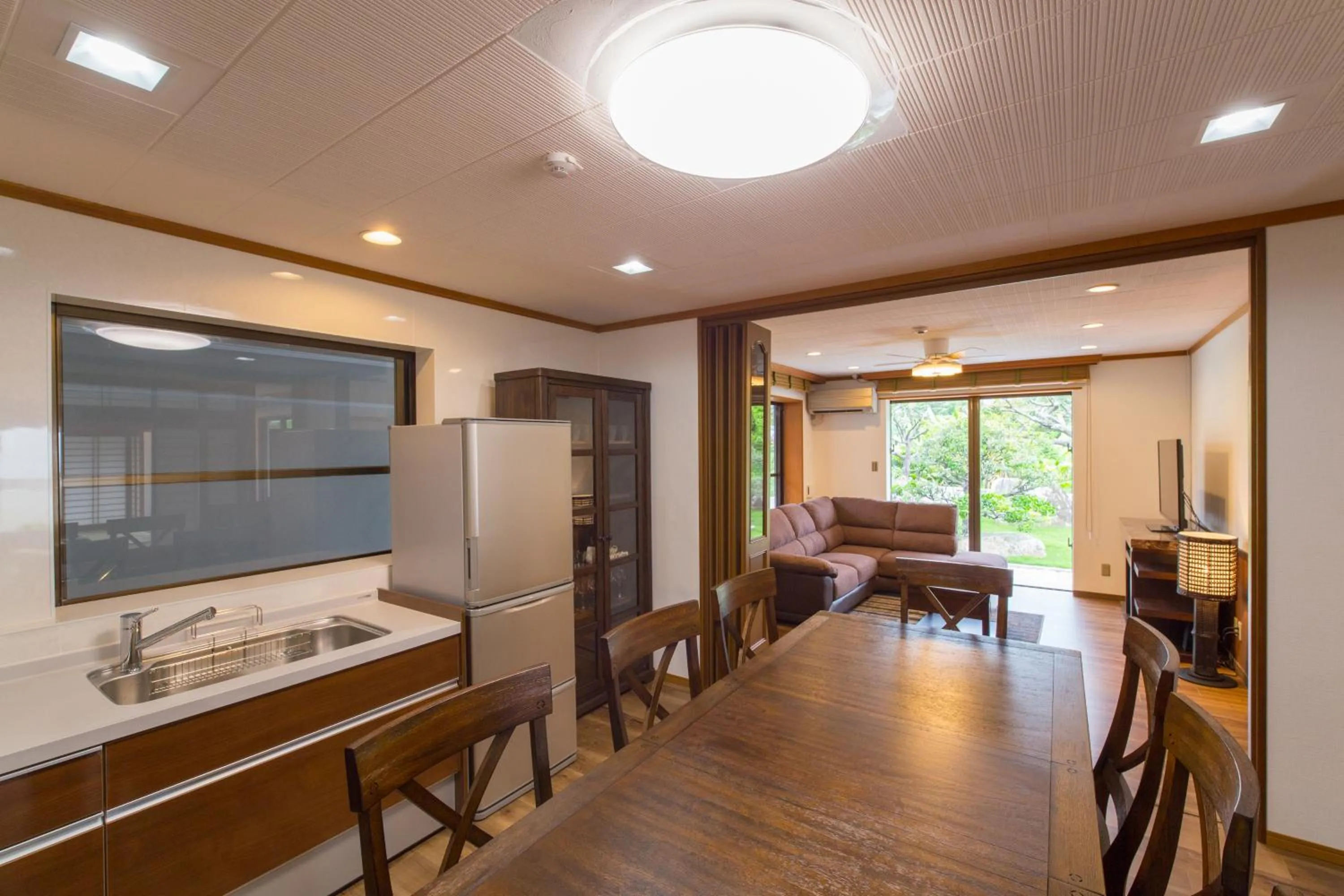 Kitchen or kitchenette in Sanshoen Kabira