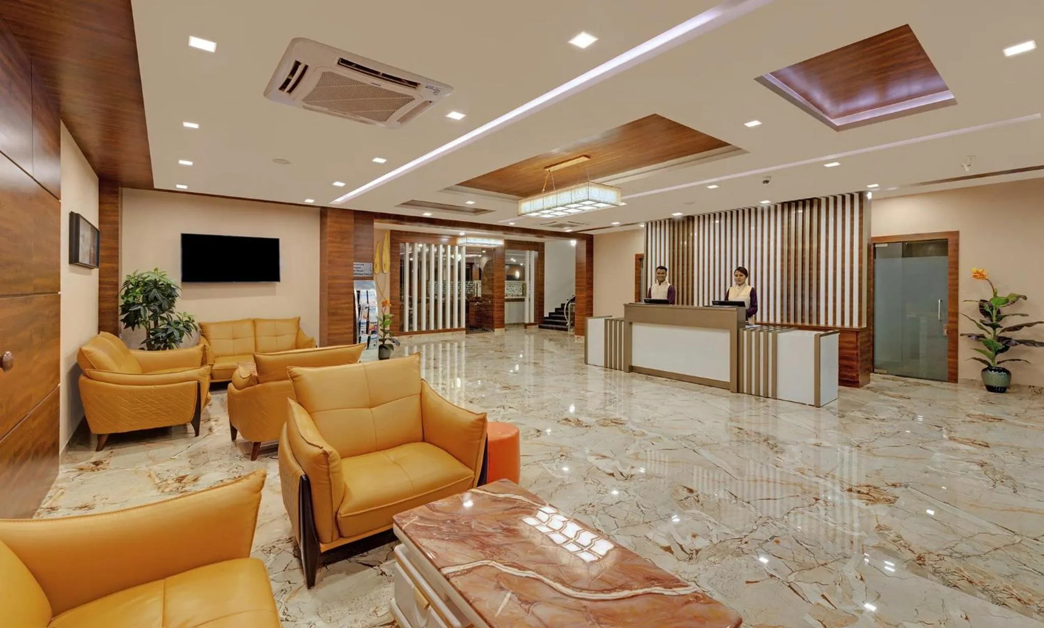 Lobby or reception in The Fern Residency, Bhuj
