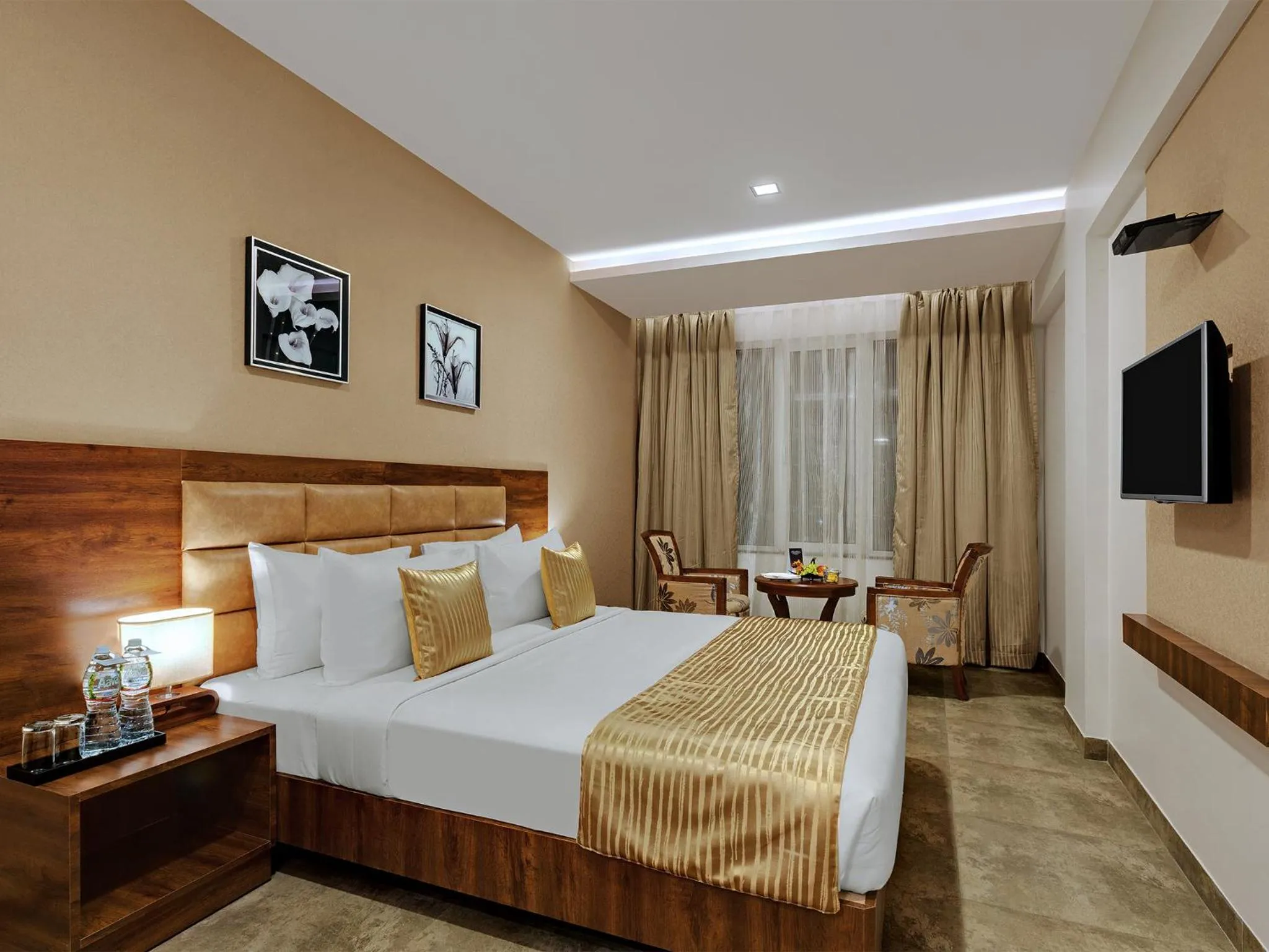 Bedroom, Bed in The Fern Residency, Bhuj
