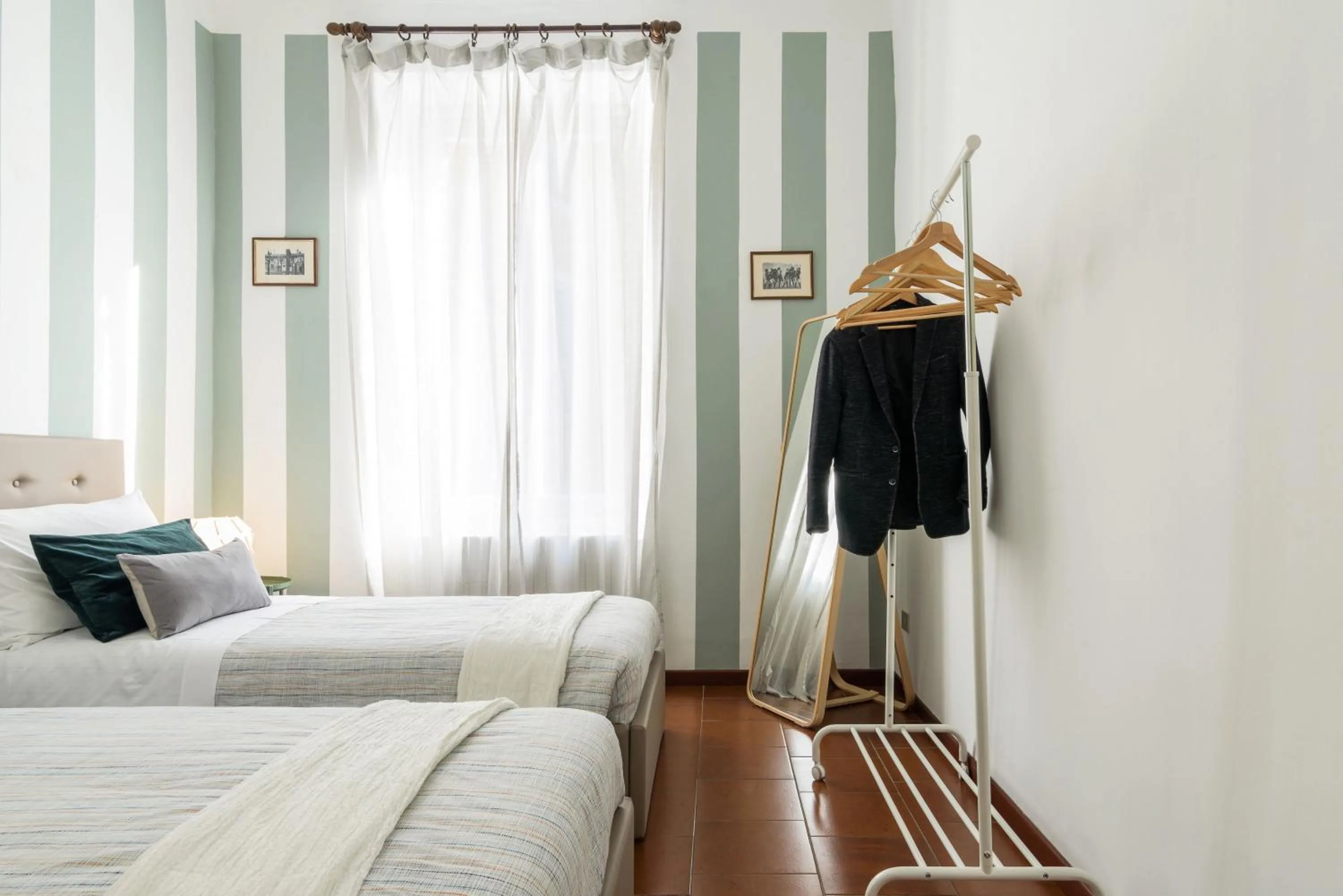 Bed in Moscova Flexyrent Apartment