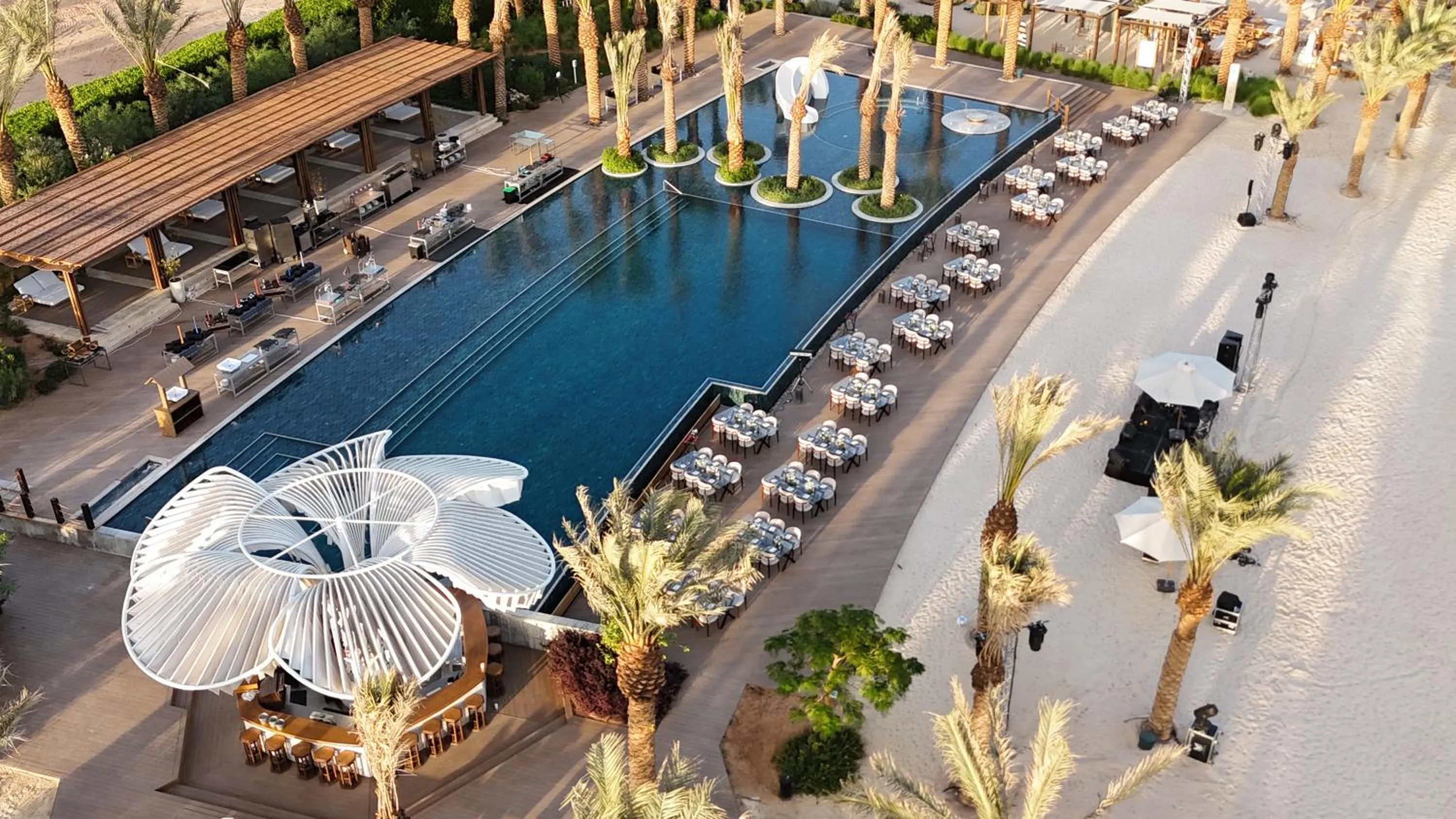 Pool view in Hyatt Regency Aqaba Ayla Resort