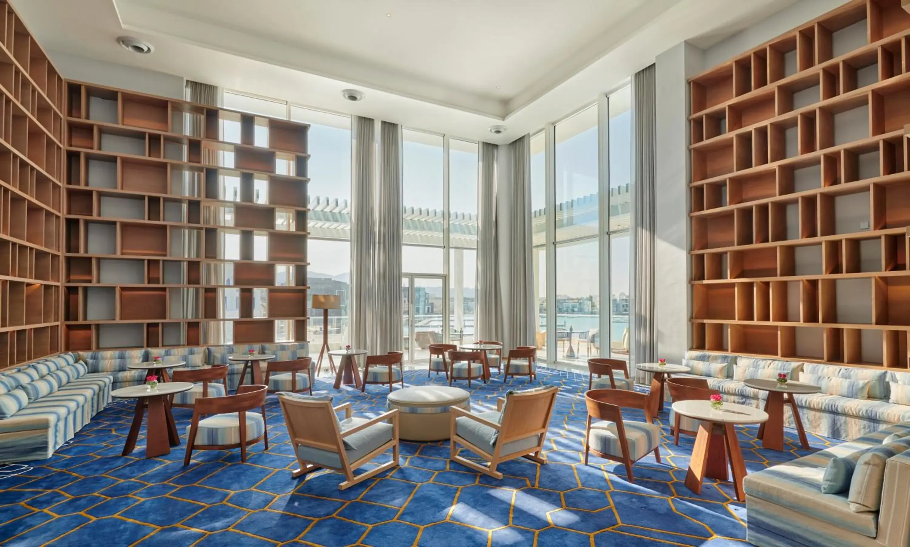 Lounge or bar in Hyatt Regency Aqaba Ayla Resort Lounge or bar in Hyatt Regency Aqaba Ayla Resort