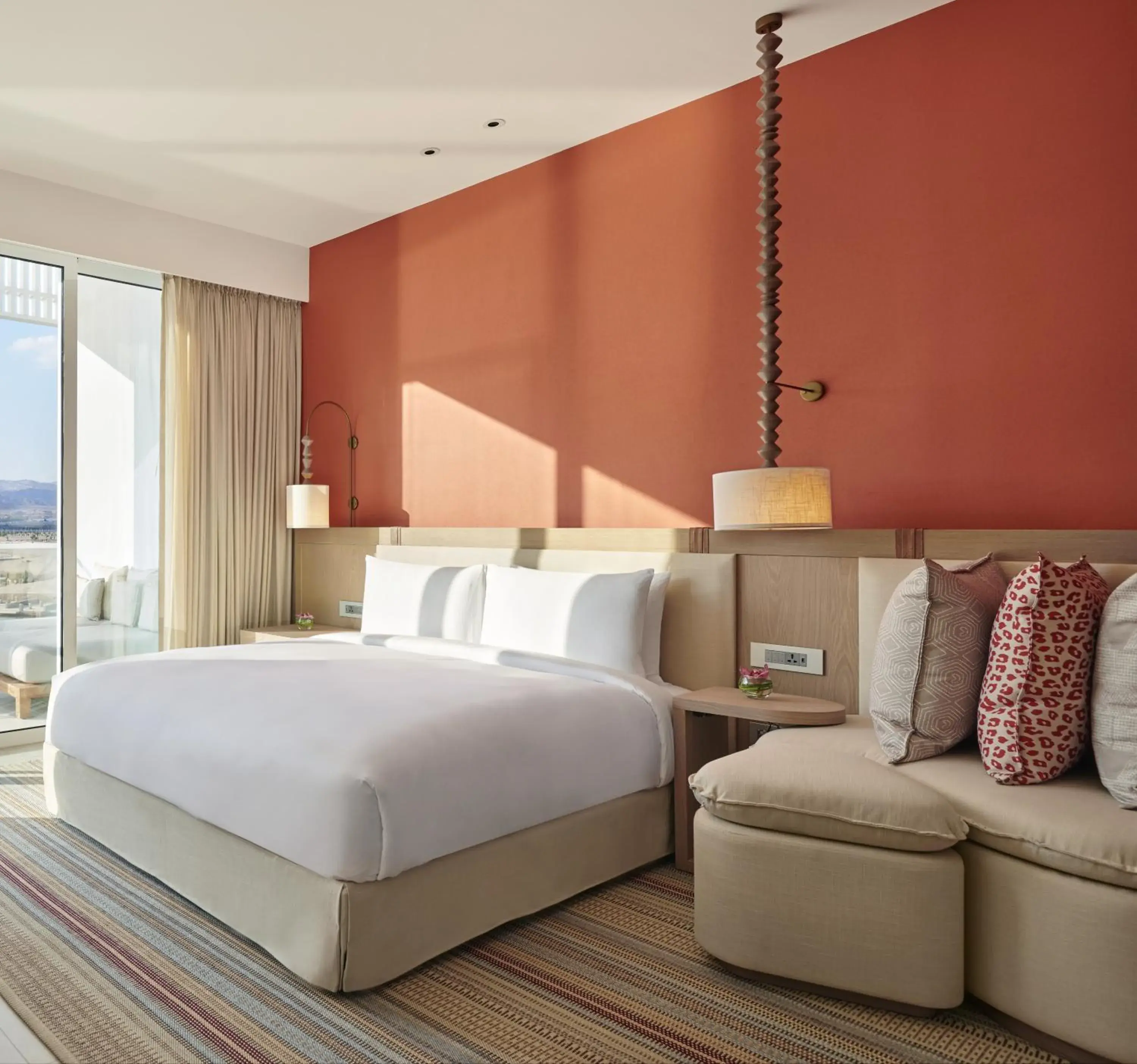 Bedroom, Bed in Hyatt Regency Aqaba Ayla Resort Bedroom, Bed in Hyatt Regency Aqaba Ayla Resort