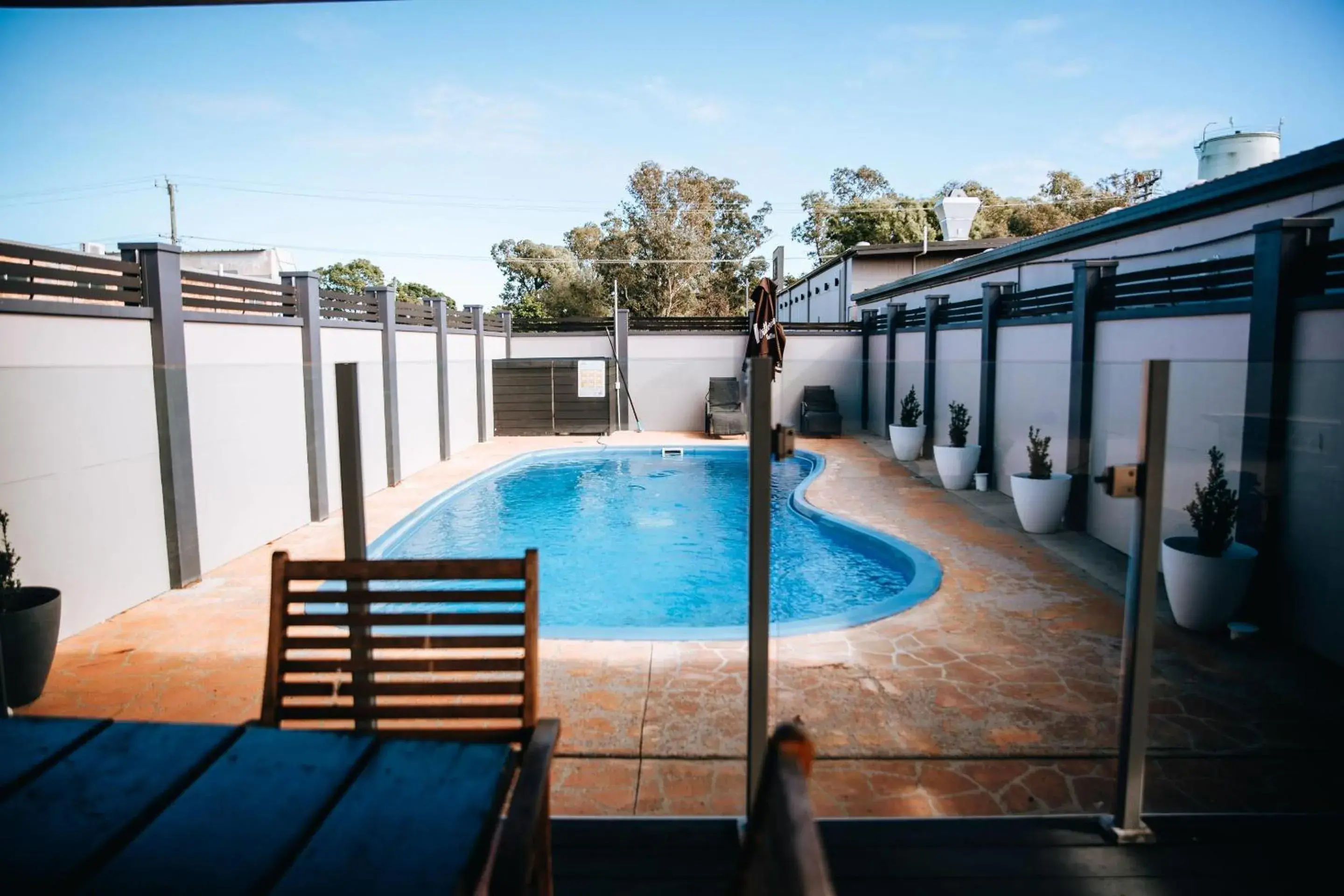 Swimming pool in Comfort Inn Moree Swimming pool in Comfort Inn Moree