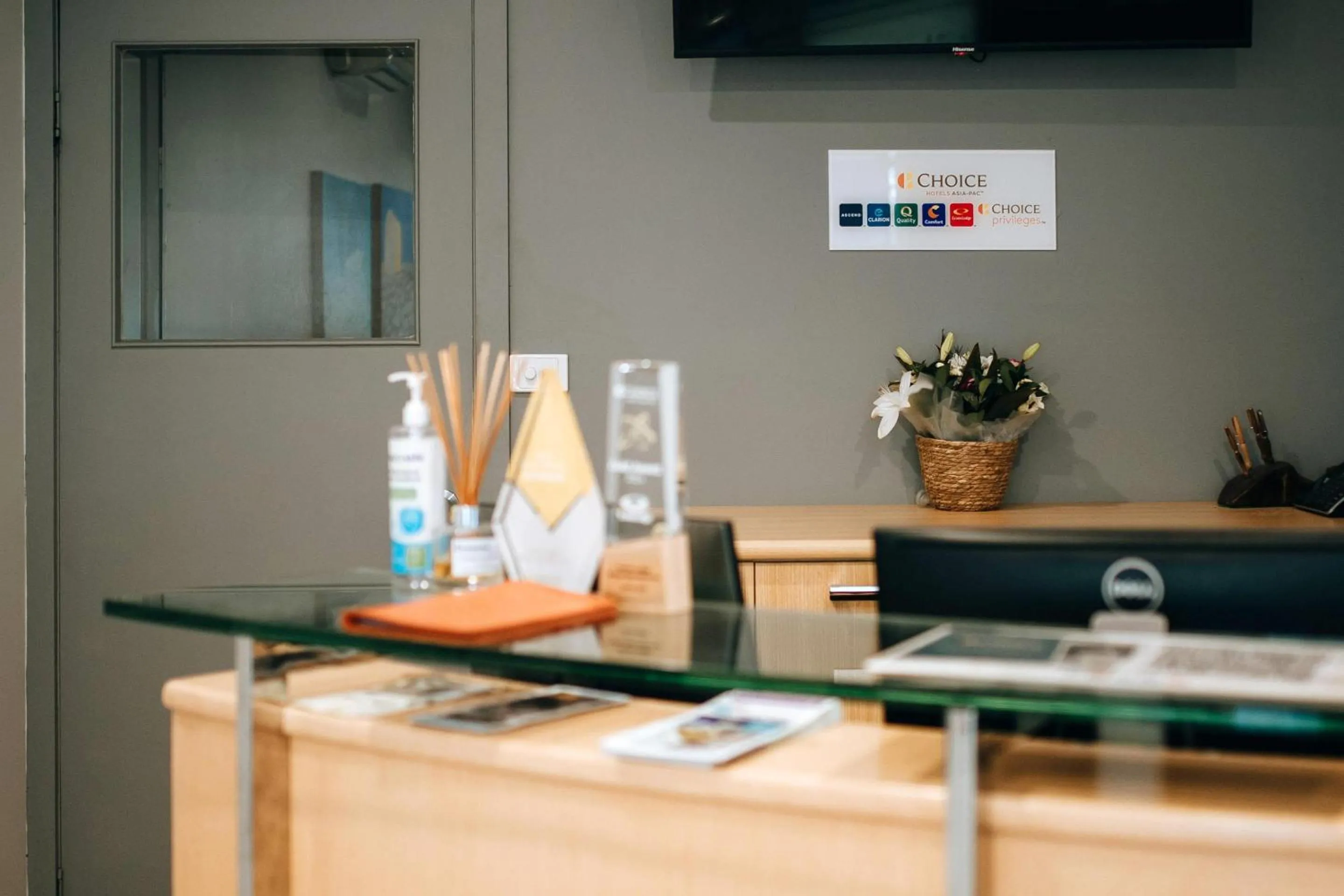 Lobby or reception in Comfort Inn Moree