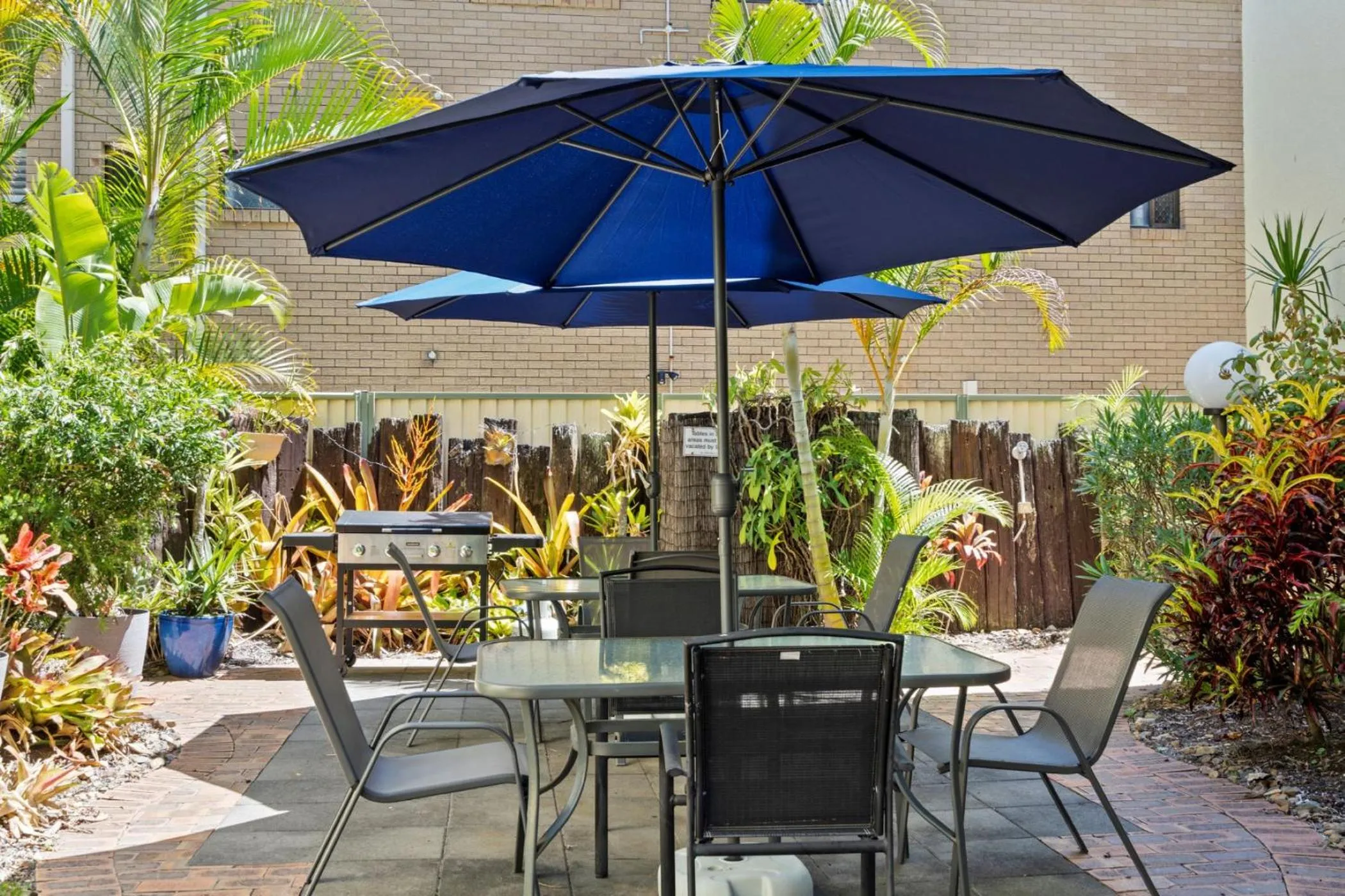 Patio in Aussie Resort