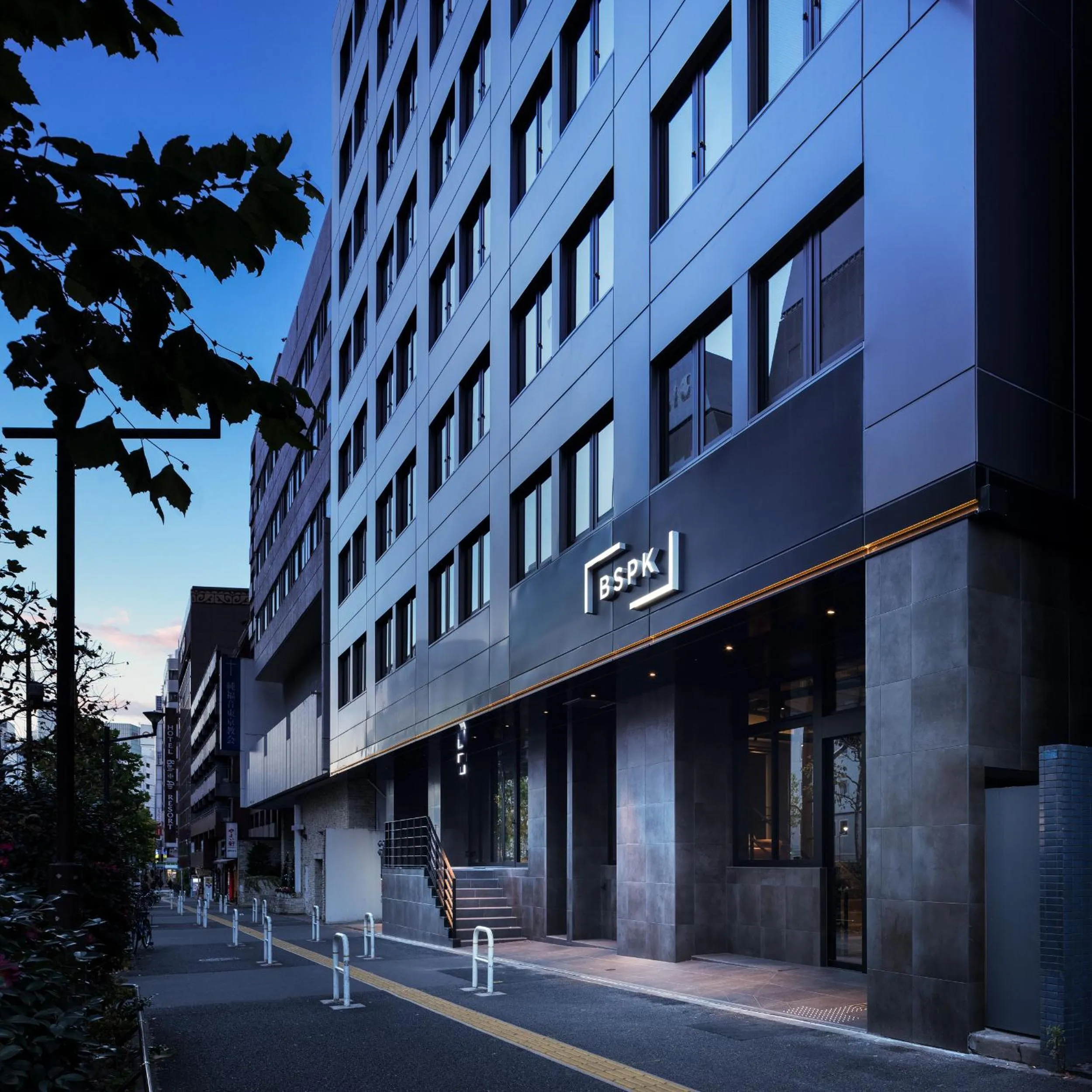Facade/entrance in Bespoke Hotel Shinjuku