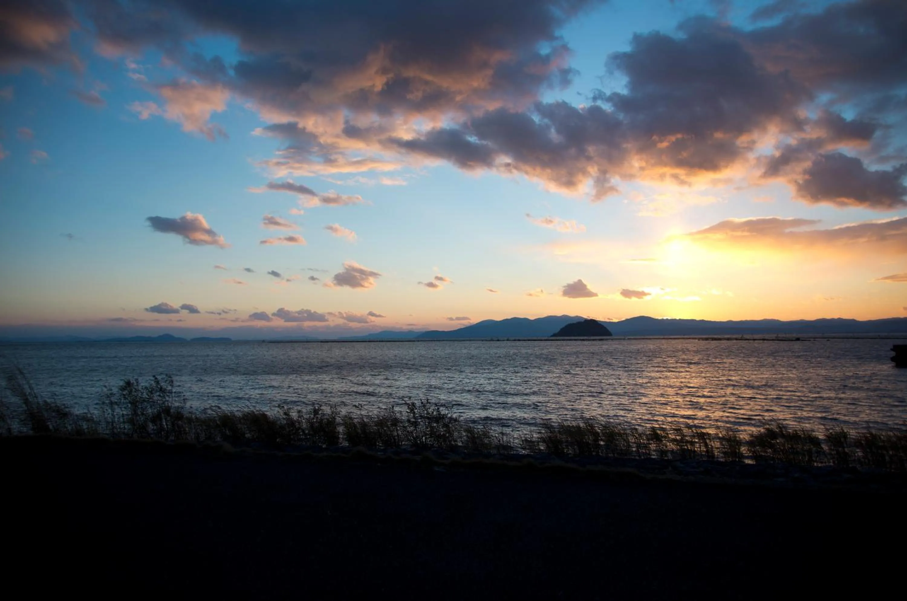 Lake view in Ryokan Beniayu