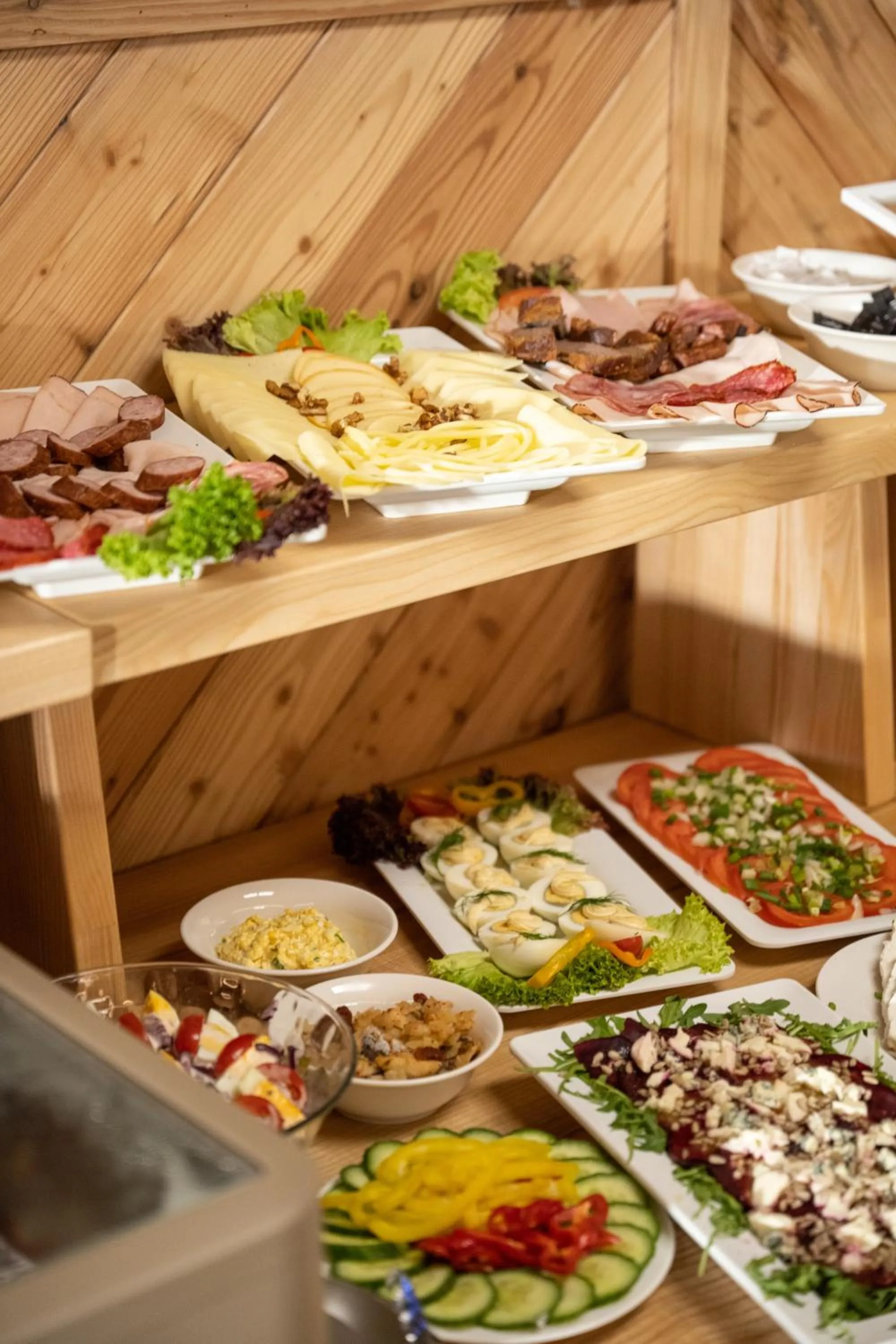 Buffet breakfast in Villa Tatrica