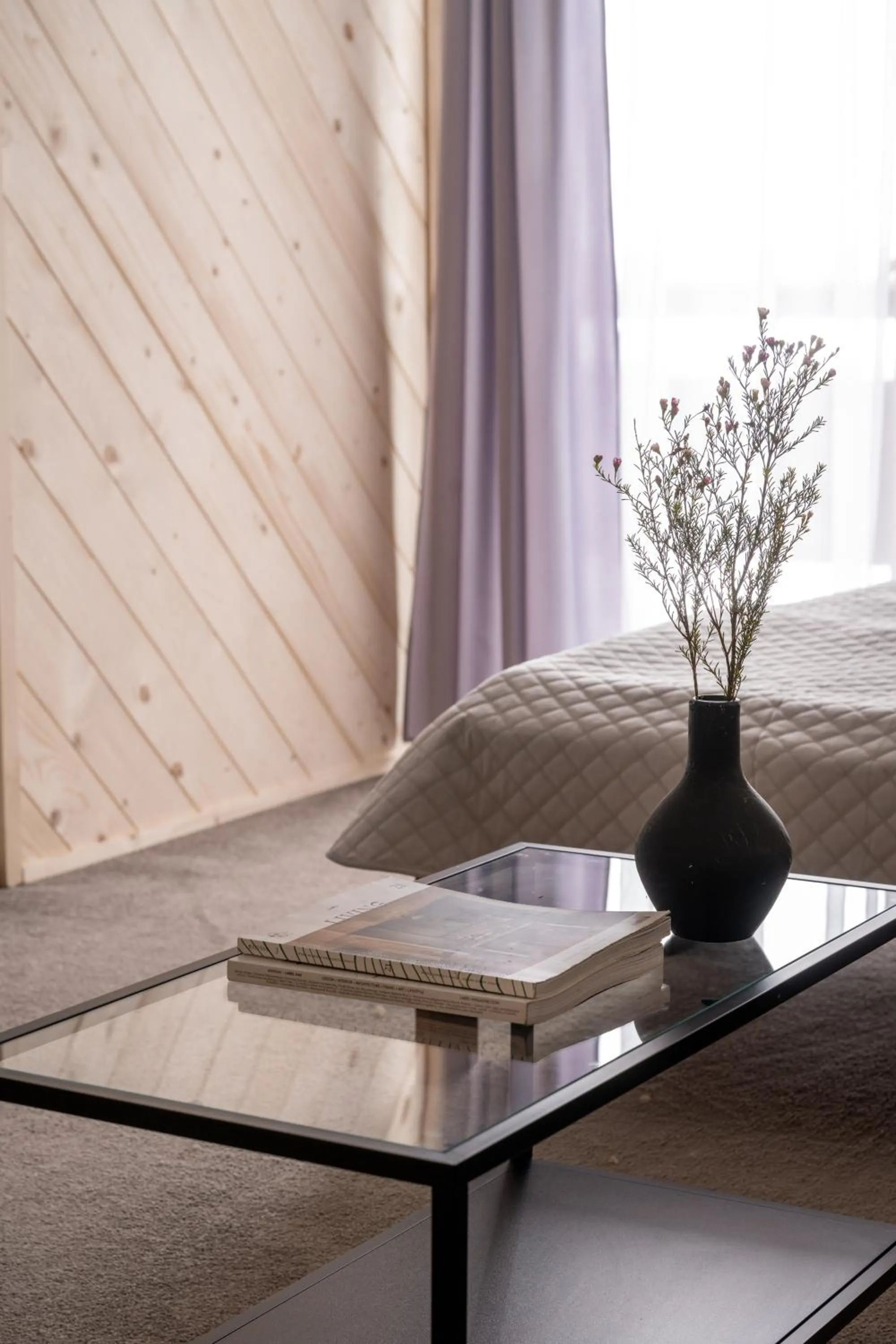 Living room, Bed in Villa Tatrica