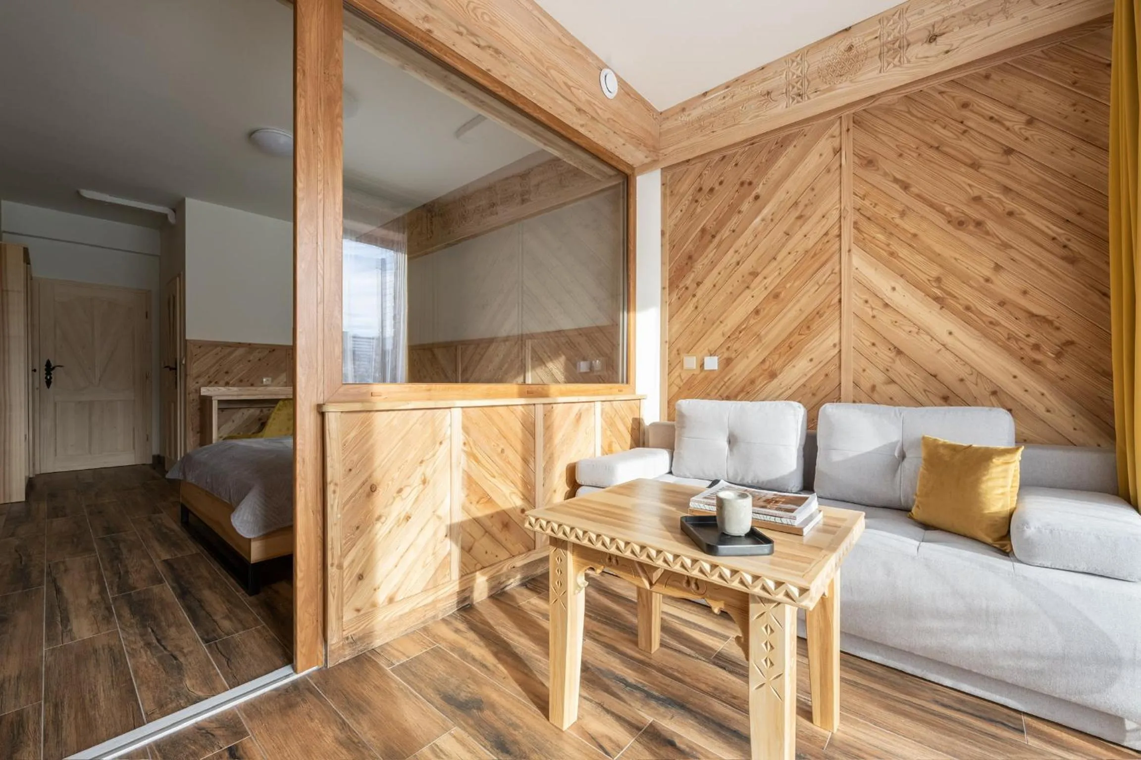 Bed in Villa Tatrica