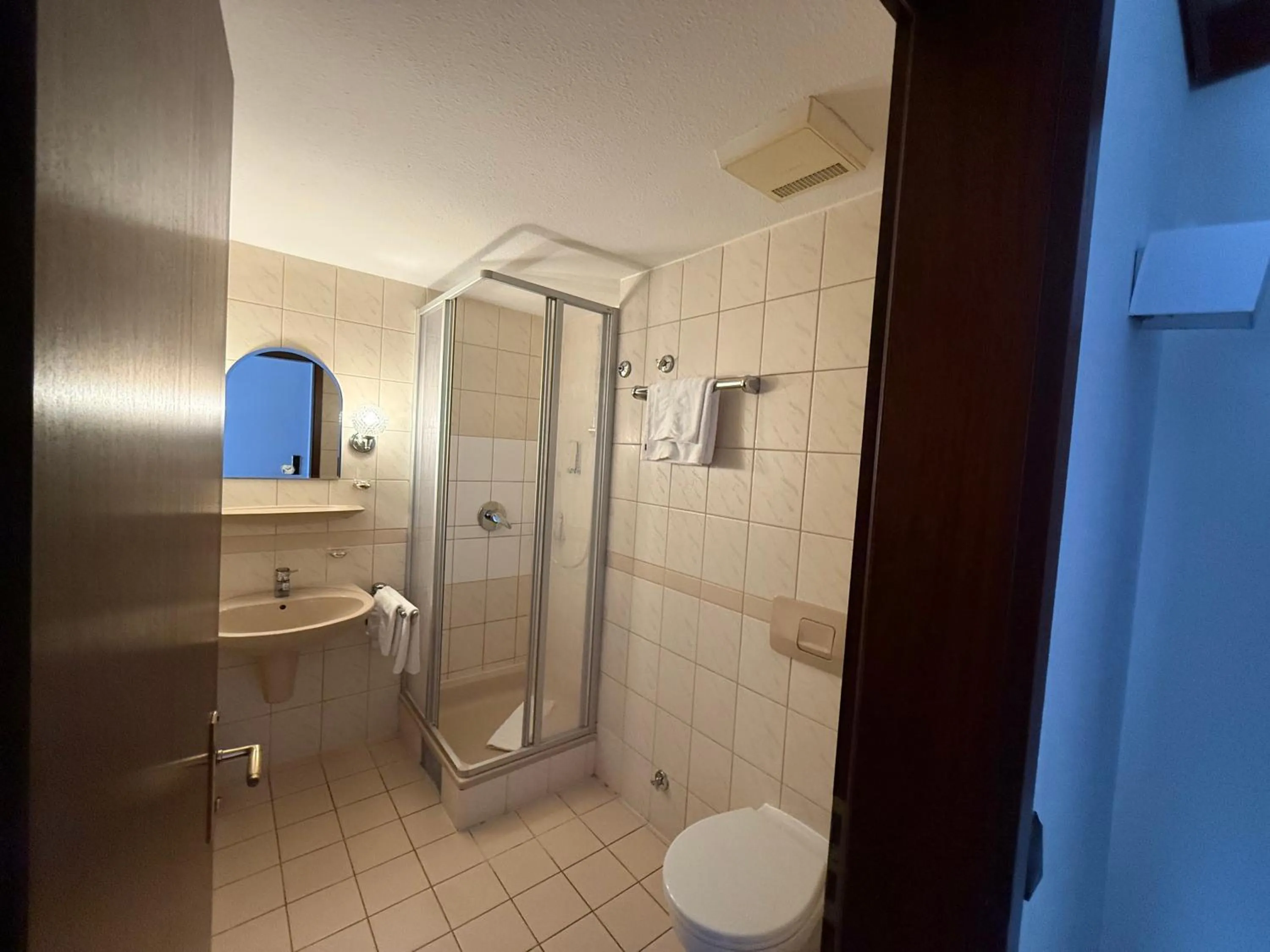 Bathroom in Hotel Post Viernheim