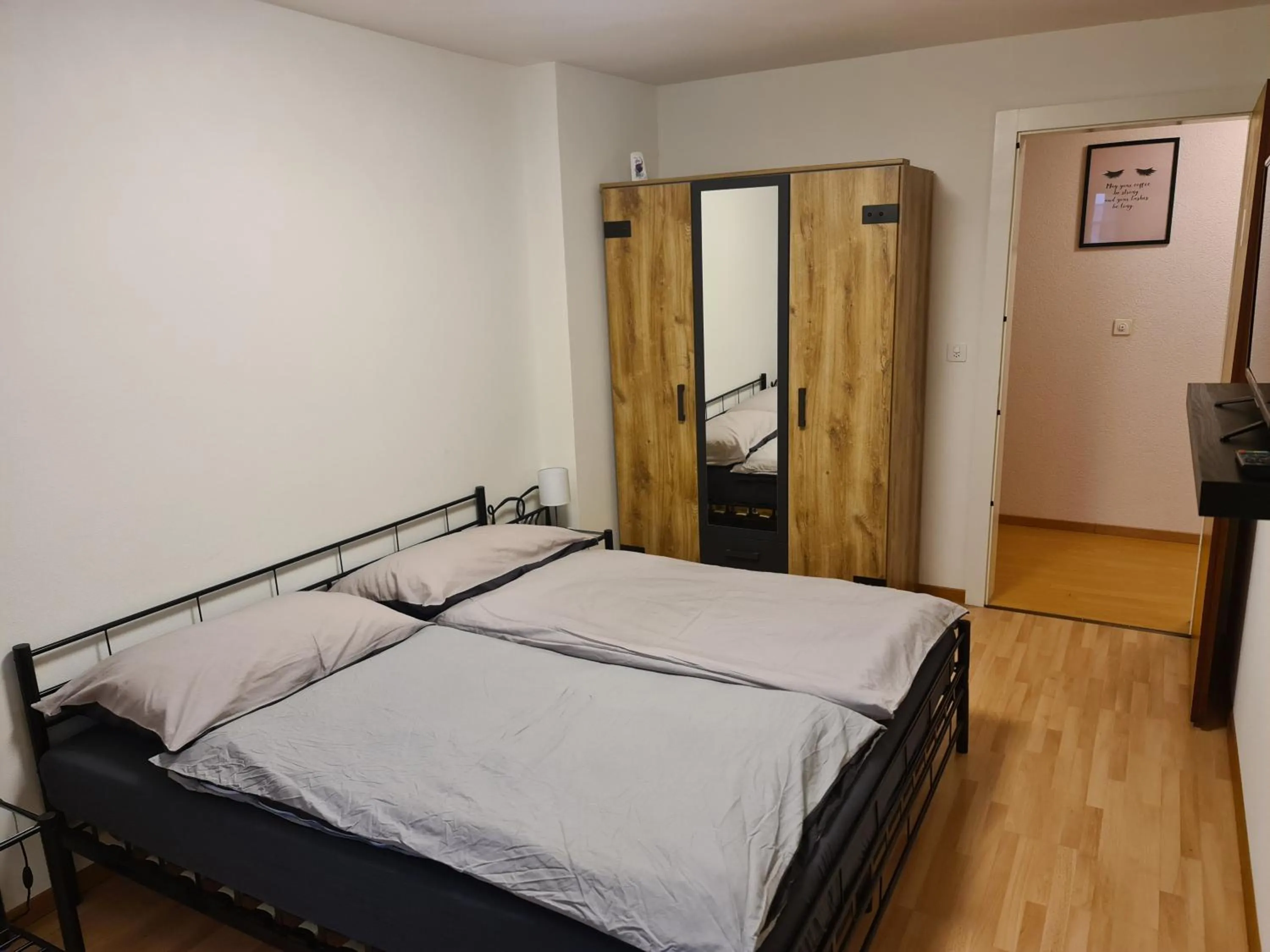 Bed in Auberge de Ballens