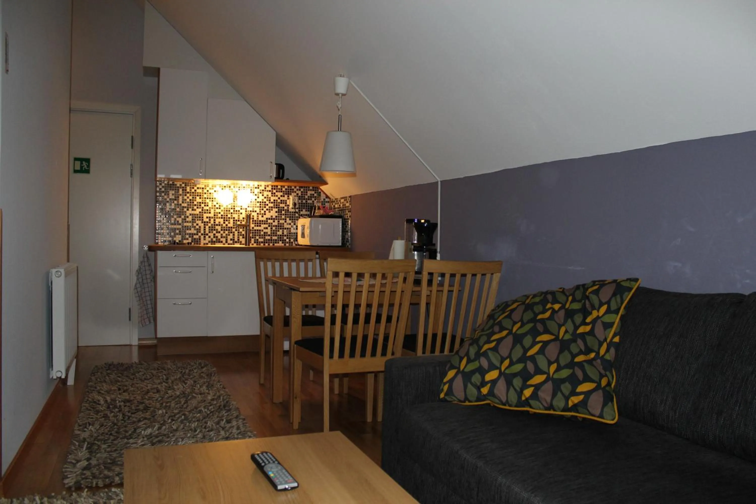 Kitchen or kitchenette in Hotel Borrby