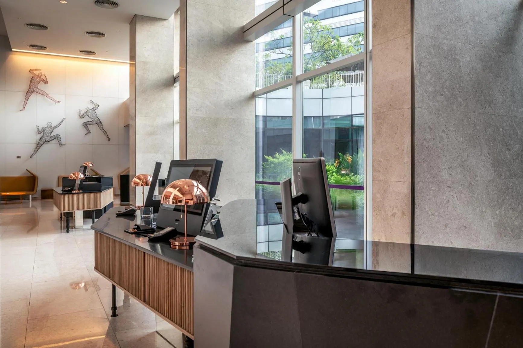 Lobby or reception in Capri by Fraser Changi City, Singapore