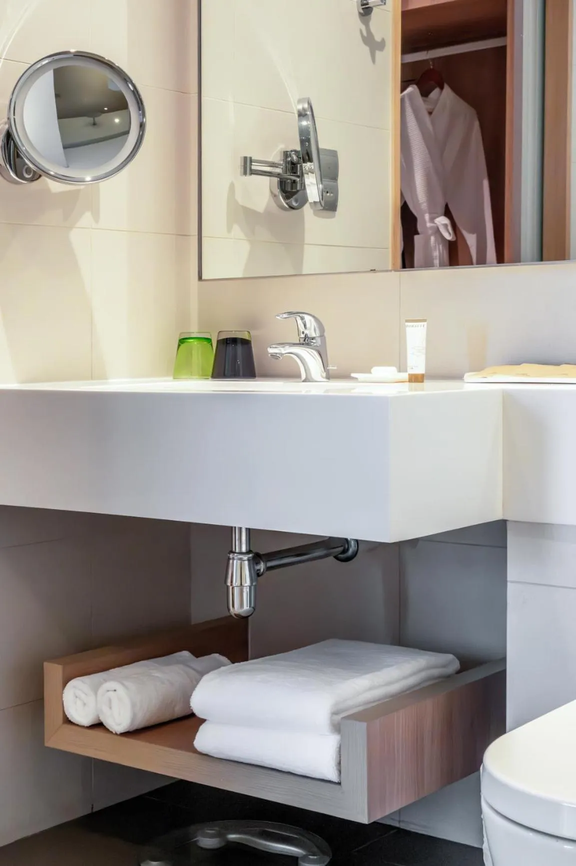 Bathroom in Capri by Fraser Changi City, Singapore