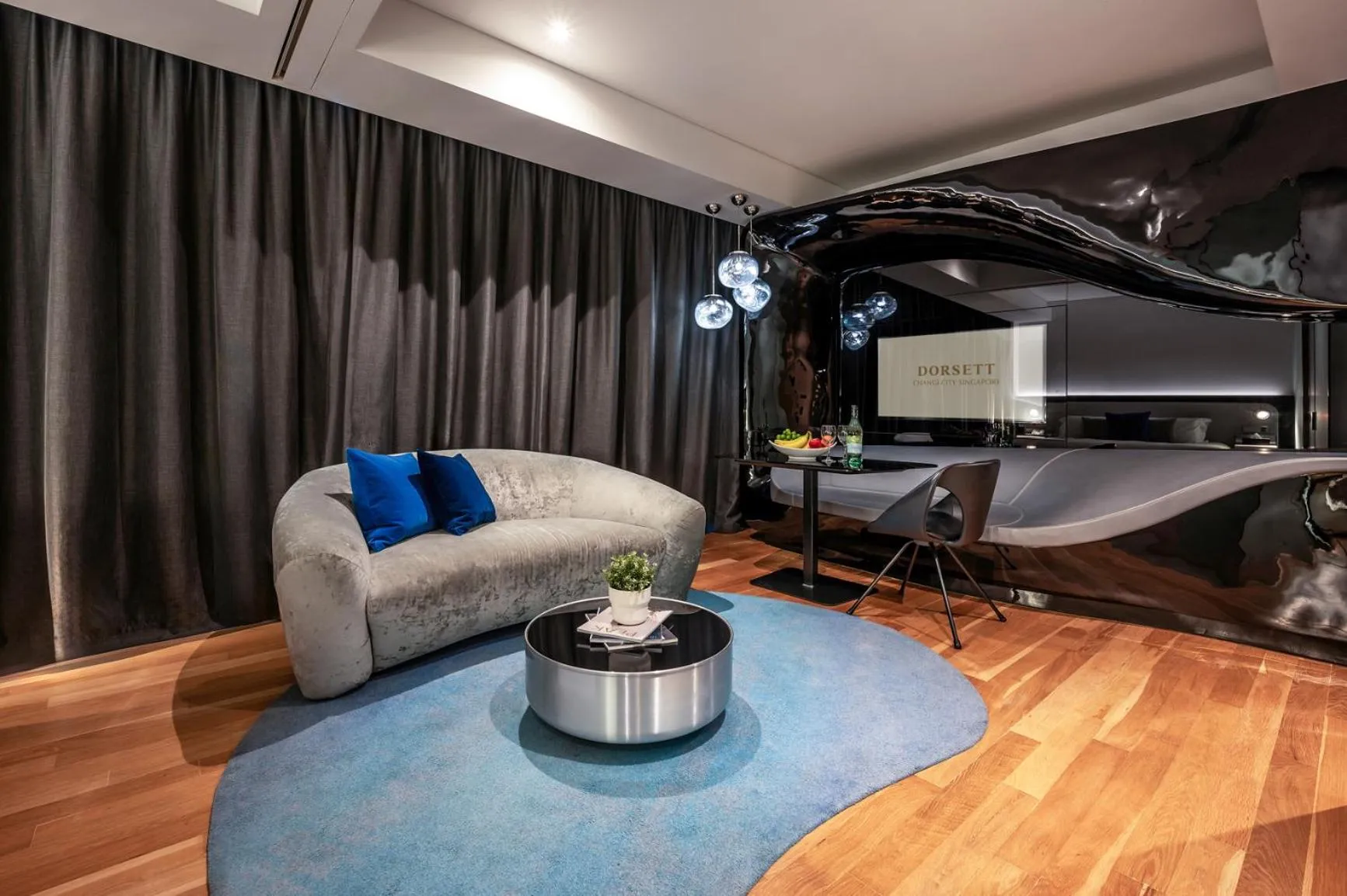 Living room in Capri by Fraser Changi City, Singapore