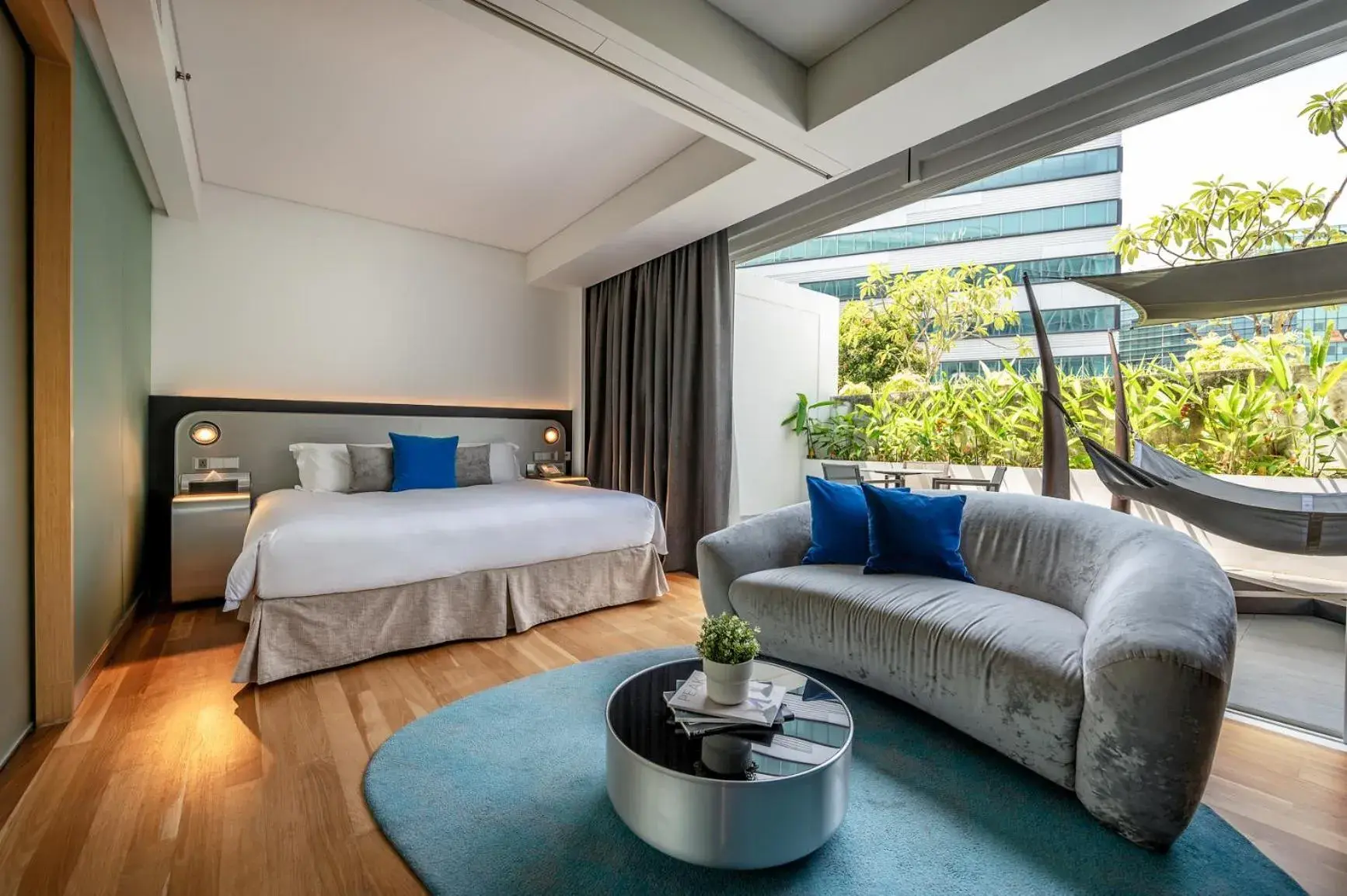 Bed in Capri by Fraser Changi City, Singapore Bed in Capri by Fraser Changi City, Singapore