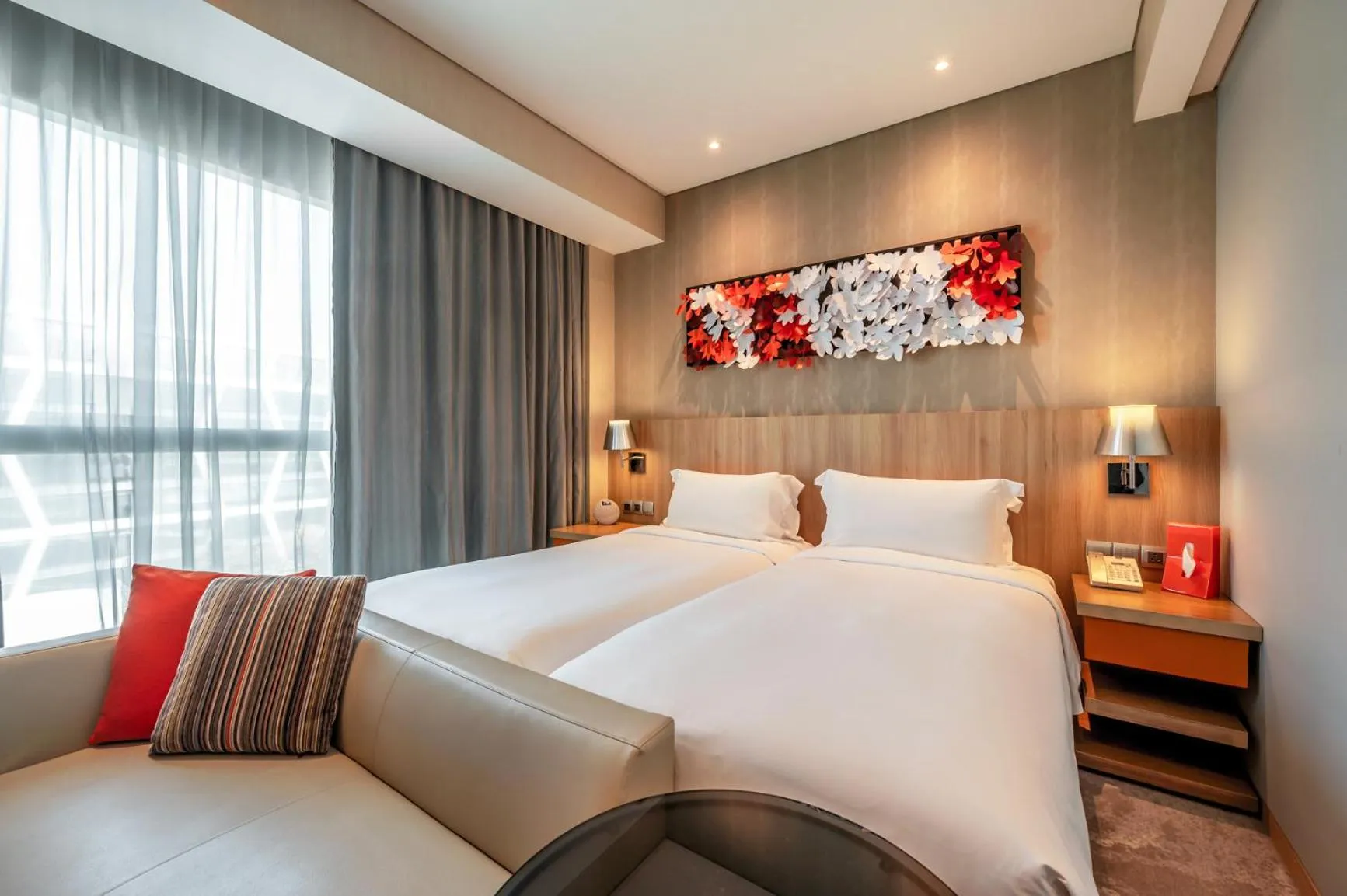 Bed in Capri by Fraser Changi City, Singapore