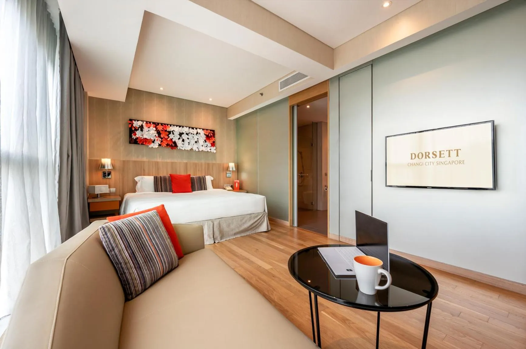 Bed in Capri by Fraser Changi City, Singapore