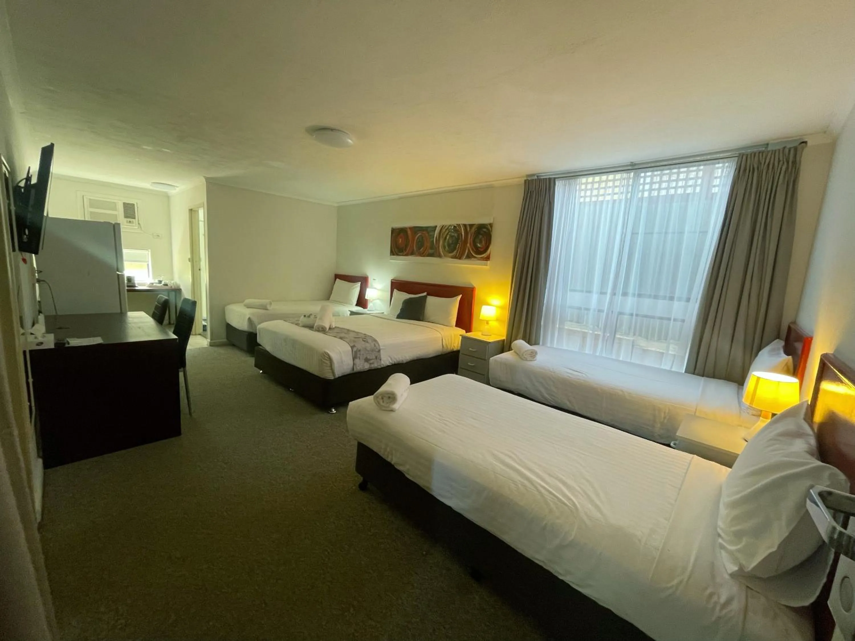 Bed in Fig Tree Motel