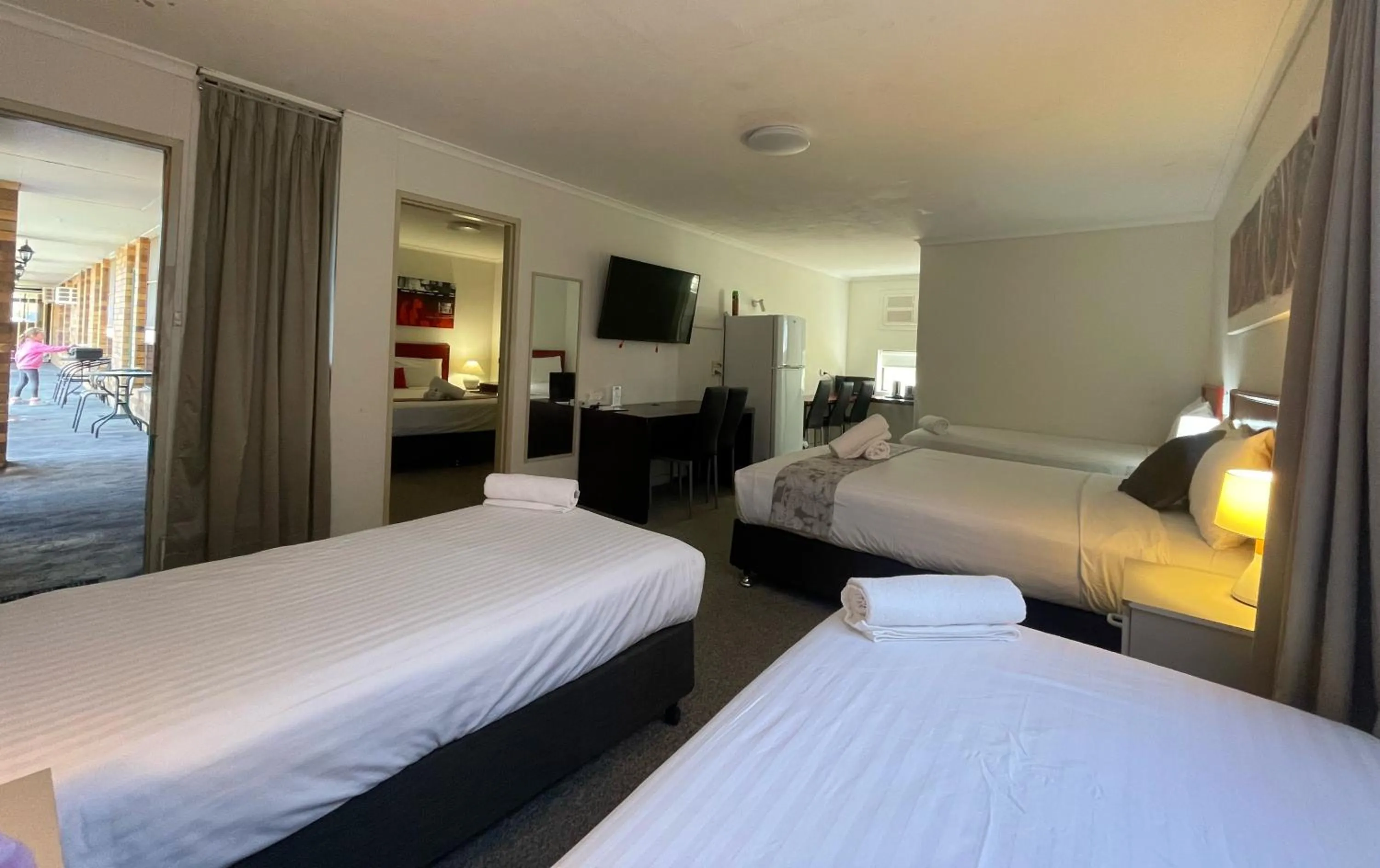 Bed in Fig Tree Motel