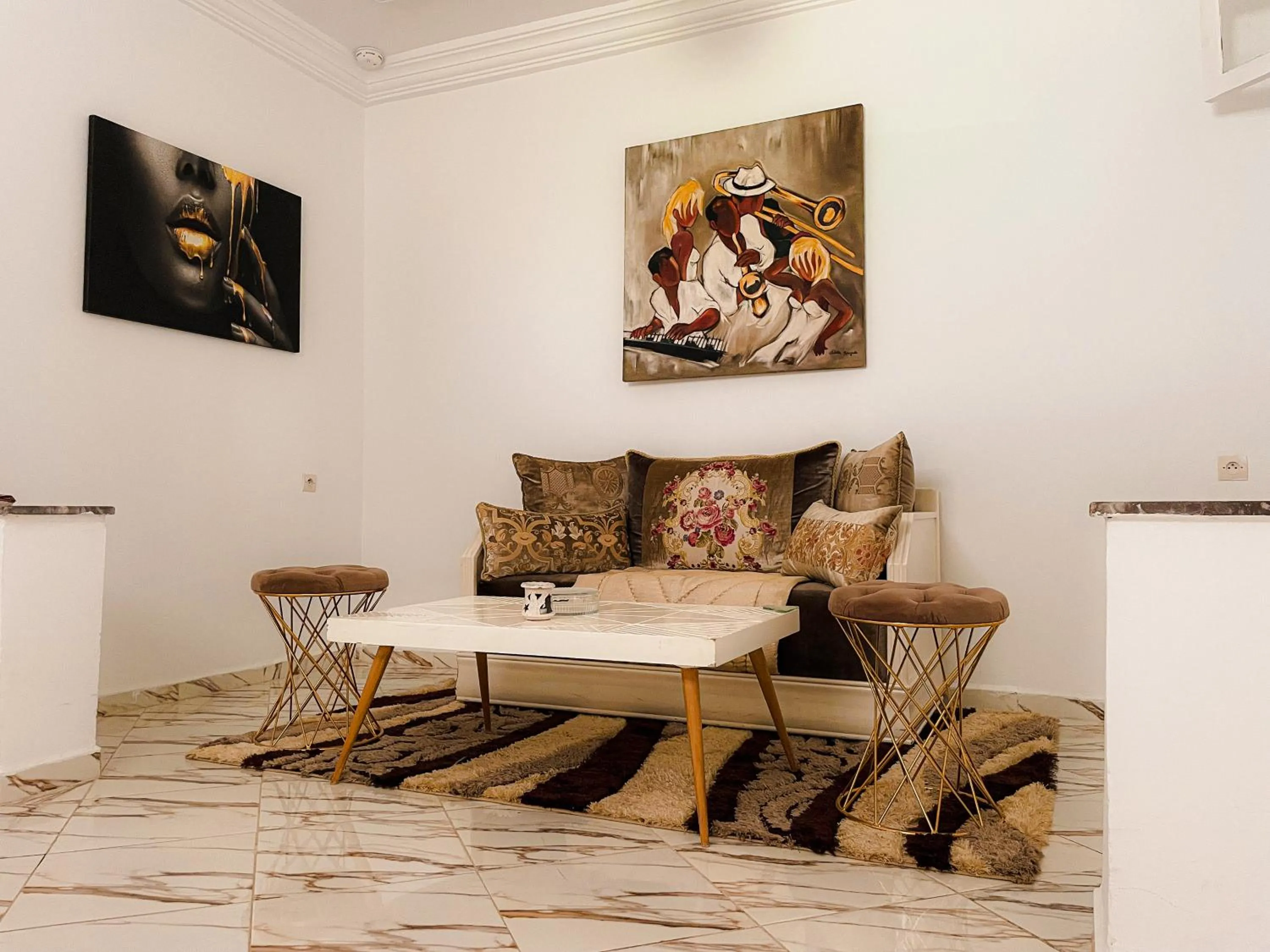 Living room in Hotel Princesse Ilham