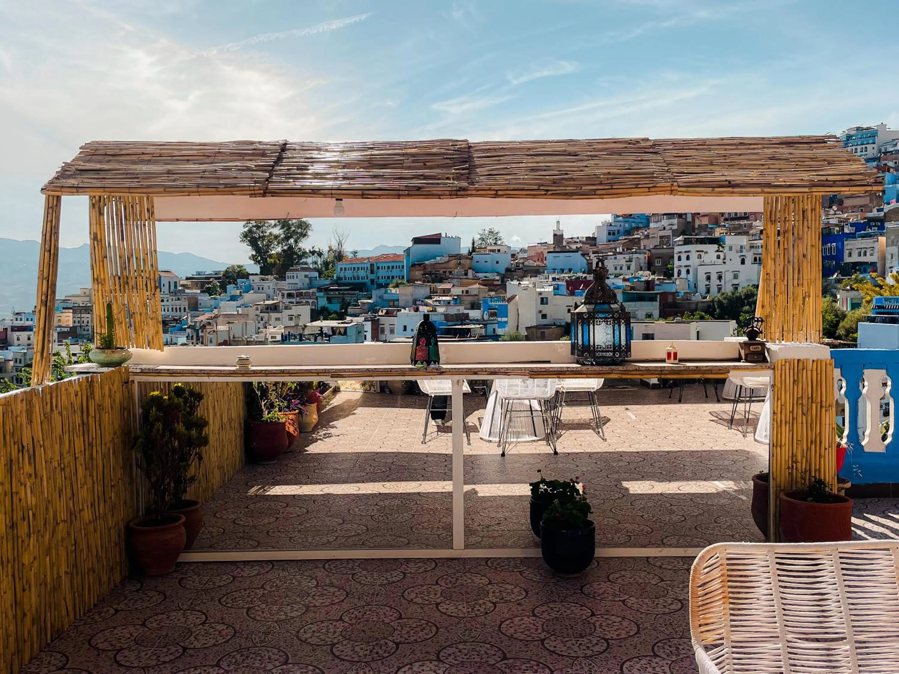 Patio in Hotel Princesse Ilham