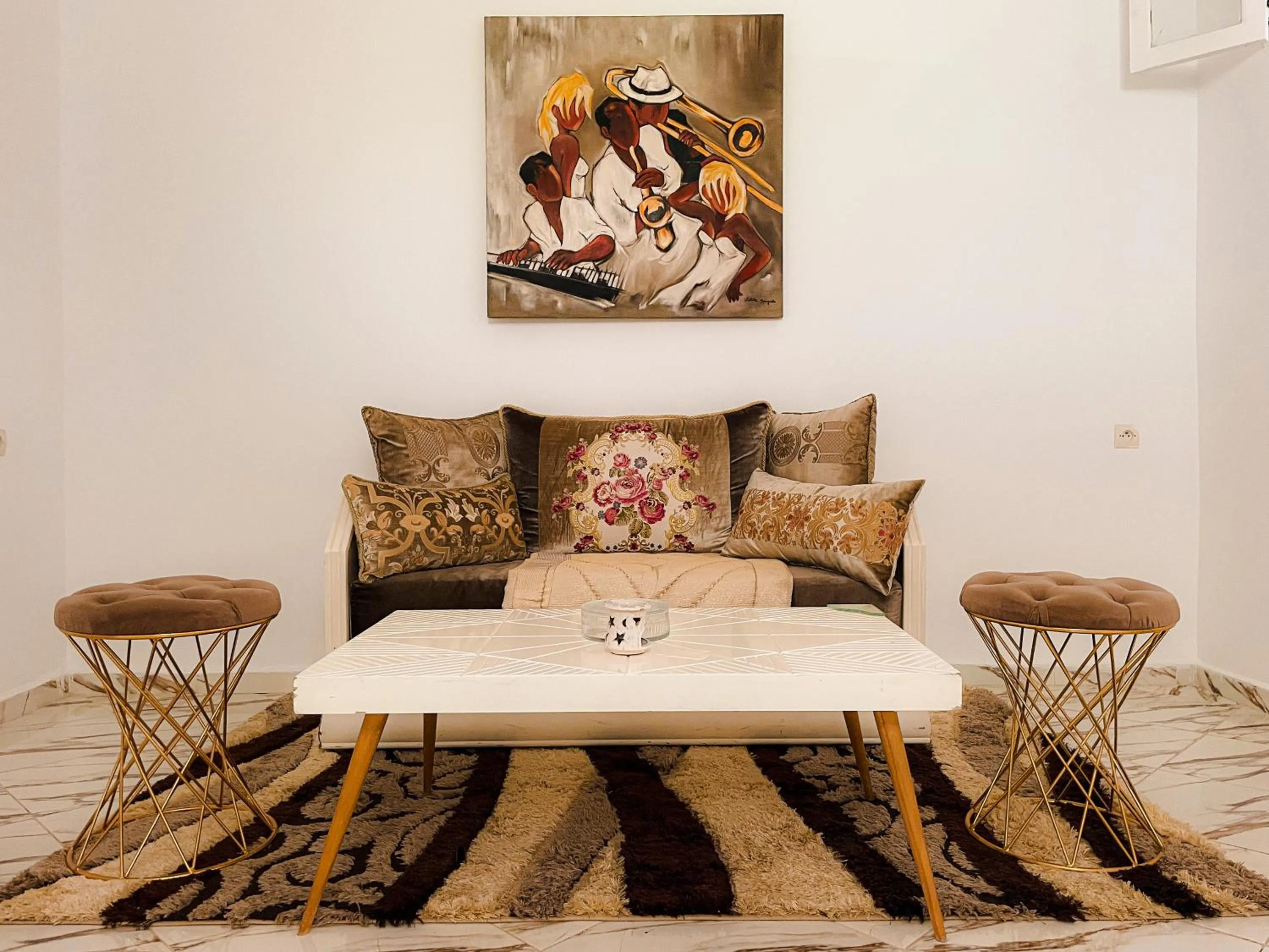 Living room in Hotel Princesse Ilham