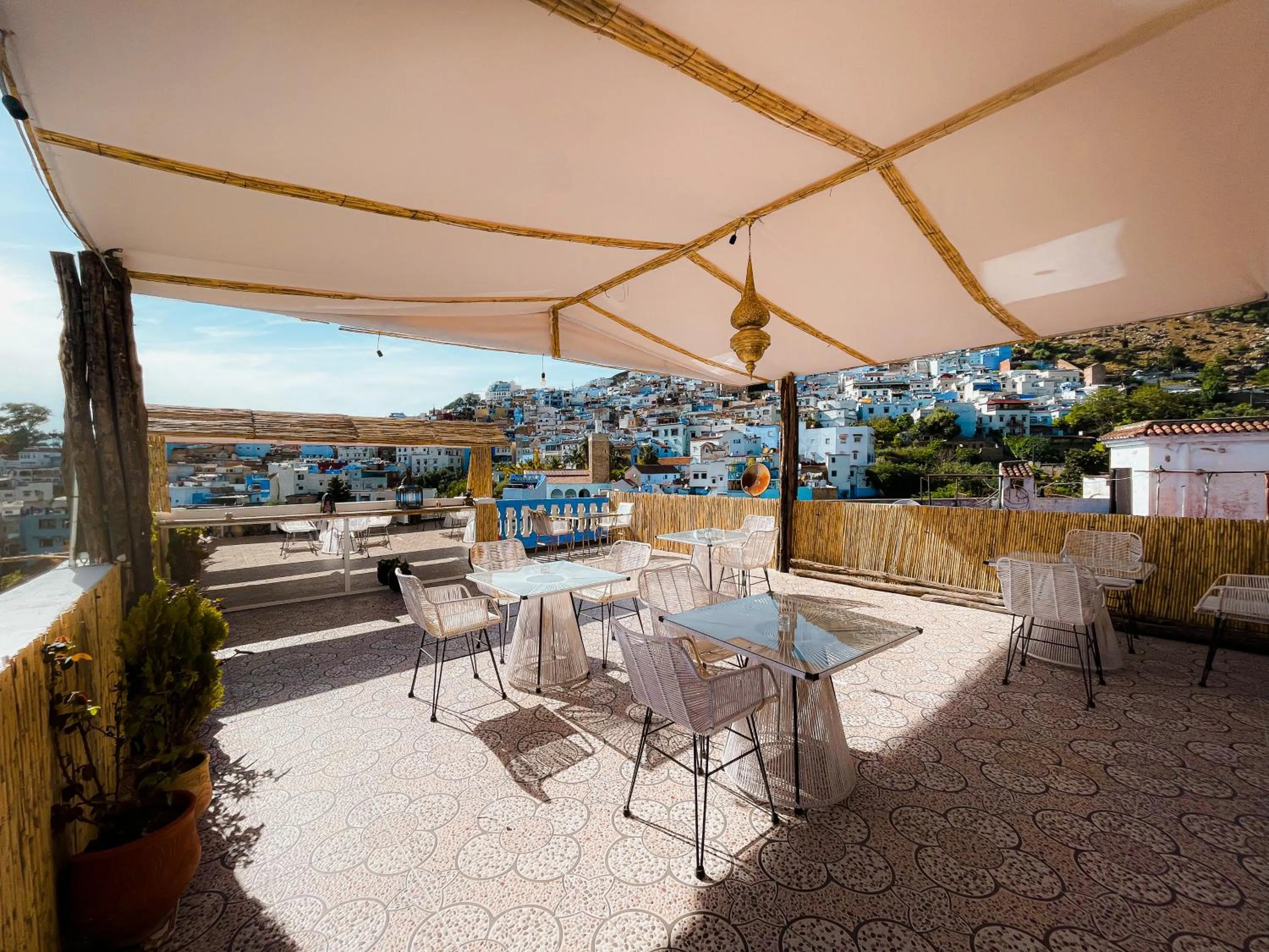 Patio in Hotel Princesse Ilham