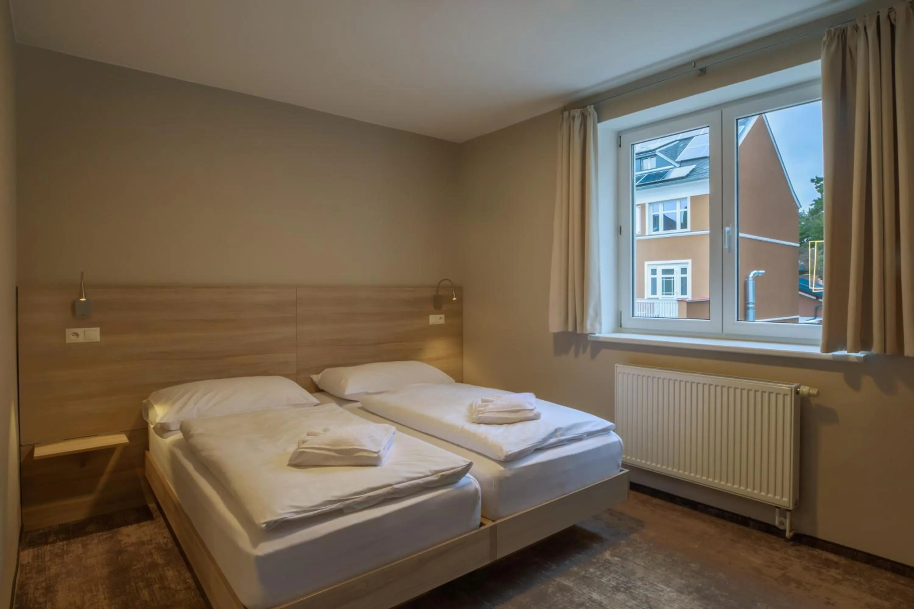 Bed in Hotel Jitřenka