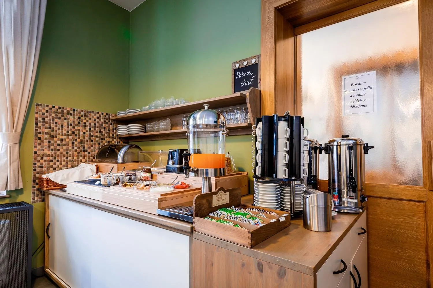Breakfast in Hotel Jitřenka