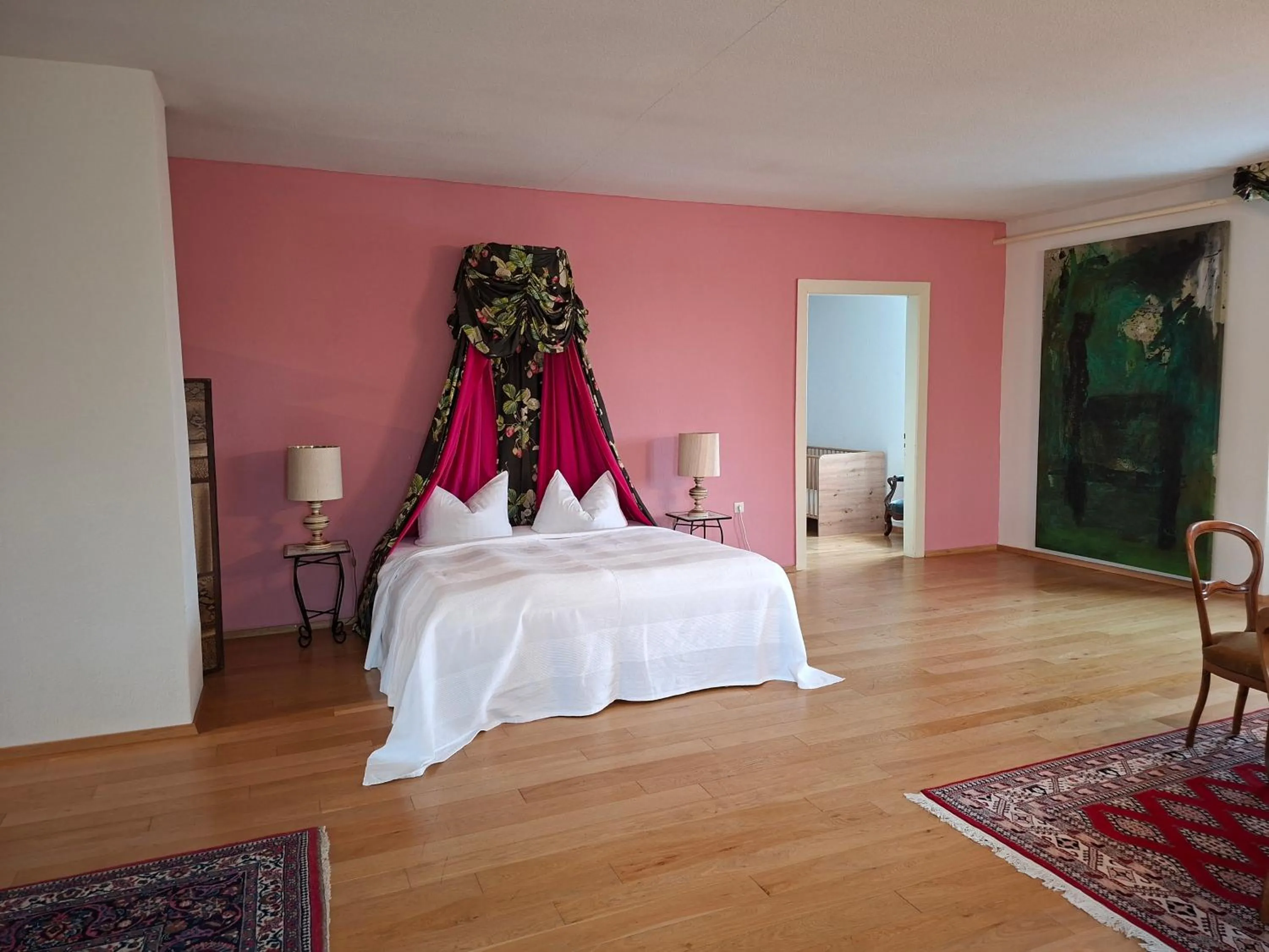 Bed in Schloss Hotel Wallhausen