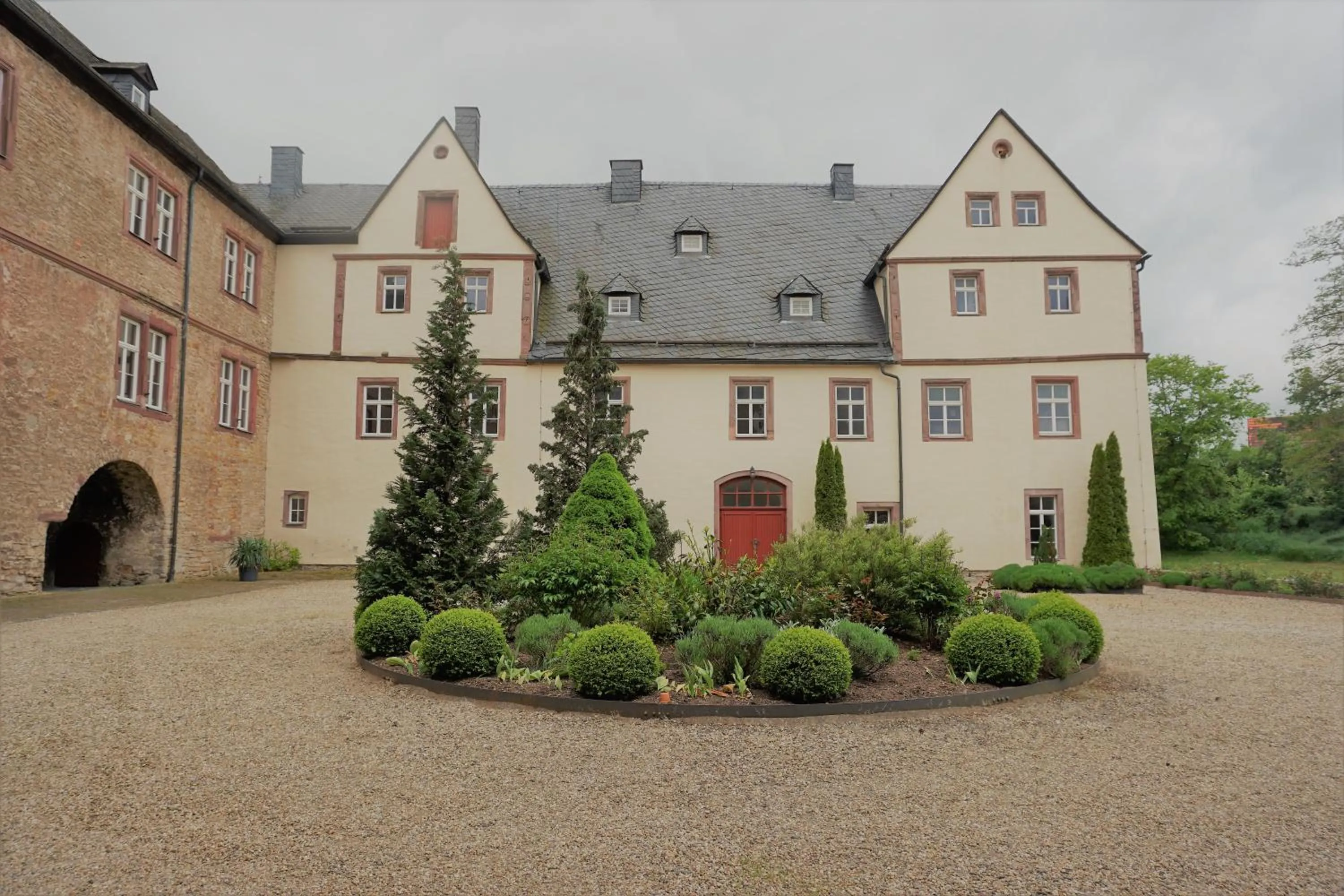 Property building in Schloss Hotel Wallhausen