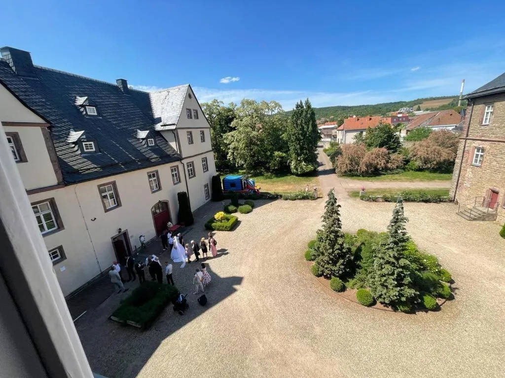 Garden view in Schloss Hotel Wallhausen