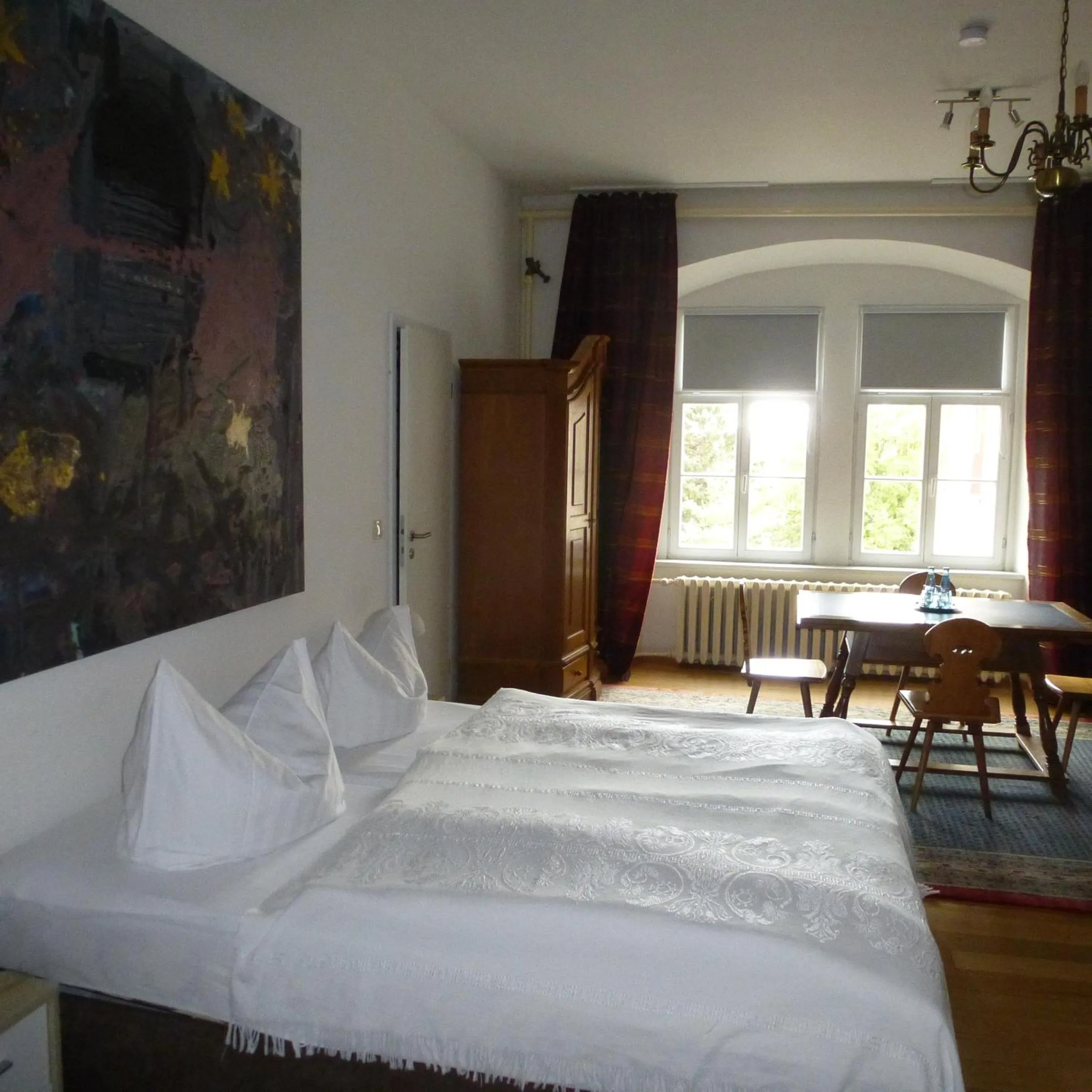 Bed in Schloss Hotel Wallhausen
