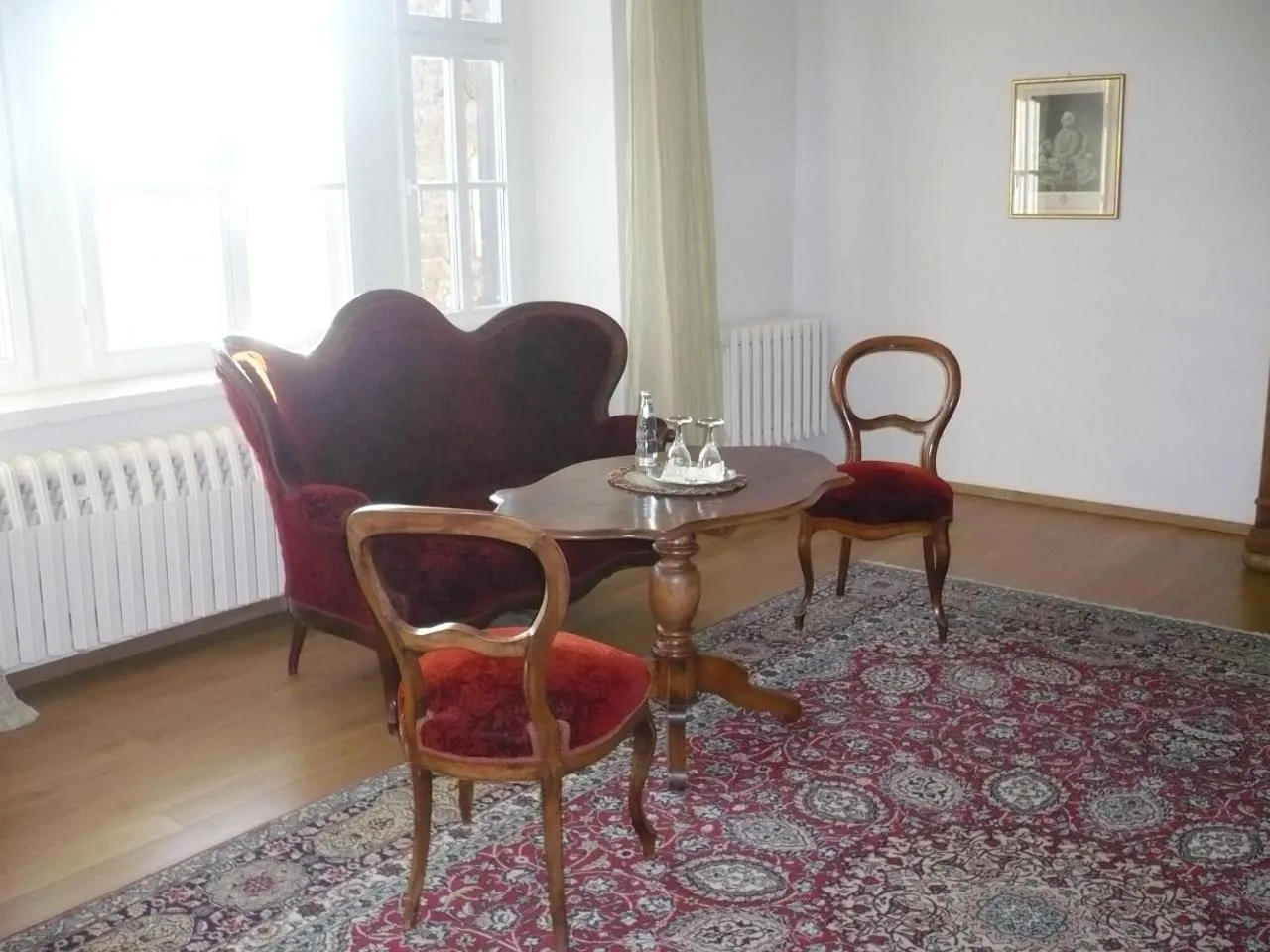 Seating area in Schloss Hotel Wallhausen