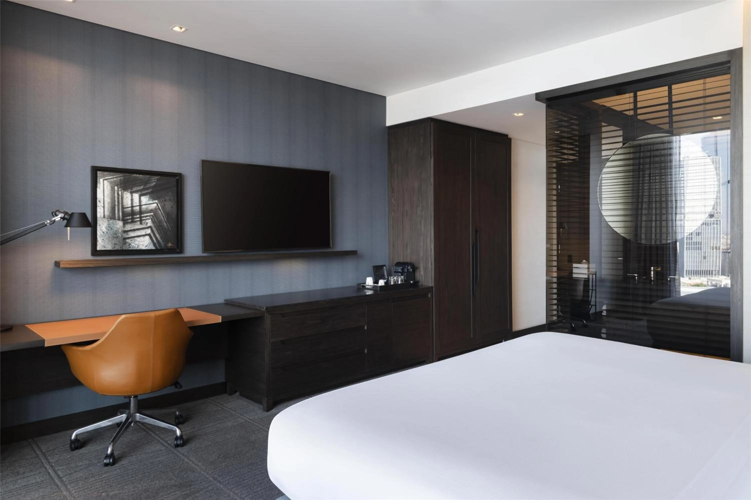 Bedroom, Bed in Hilton Guadalajara Midtown