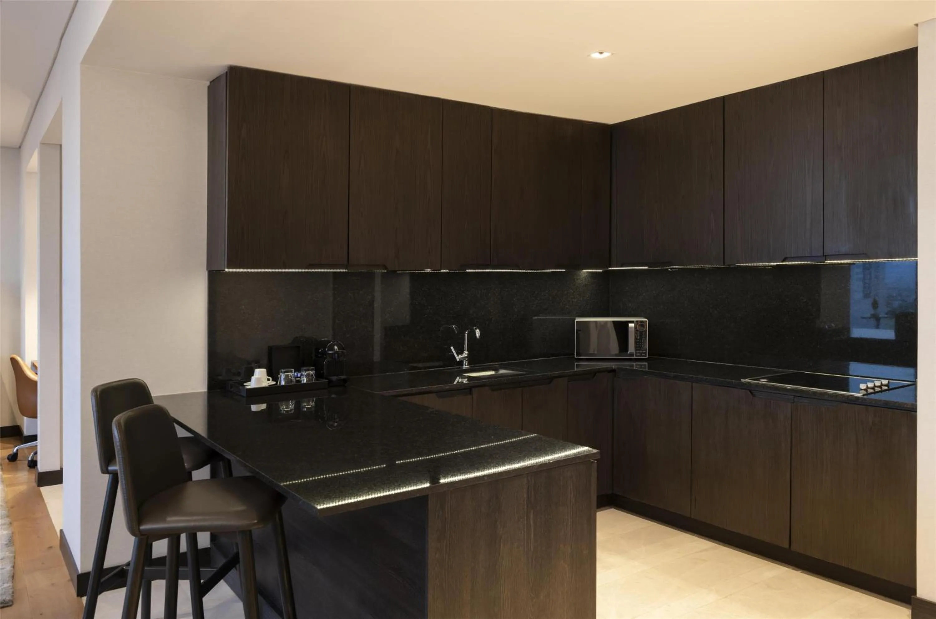 Kitchen or kitchenette in Hilton Guadalajara Midtown