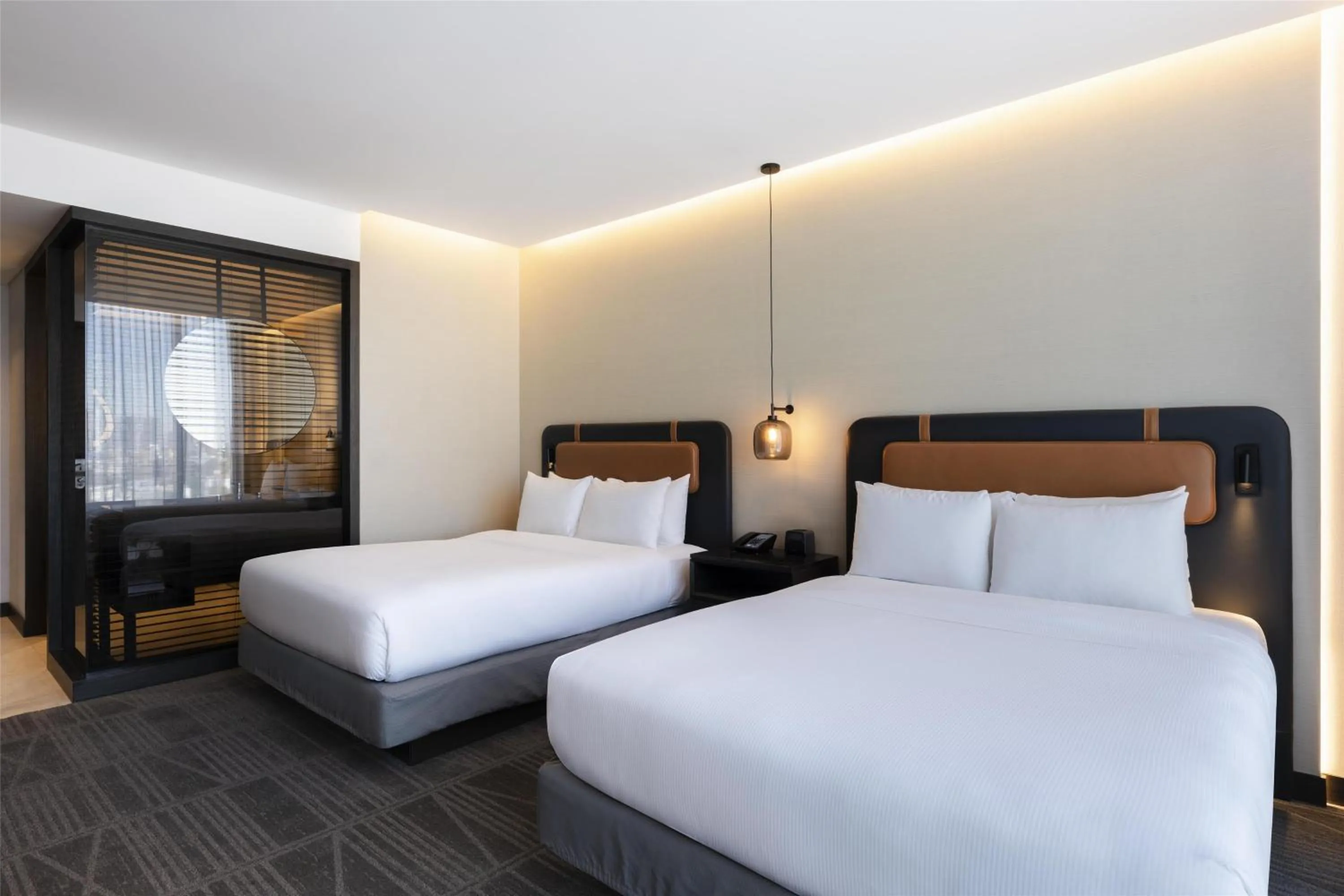 Bed in Hilton Guadalajara Midtown