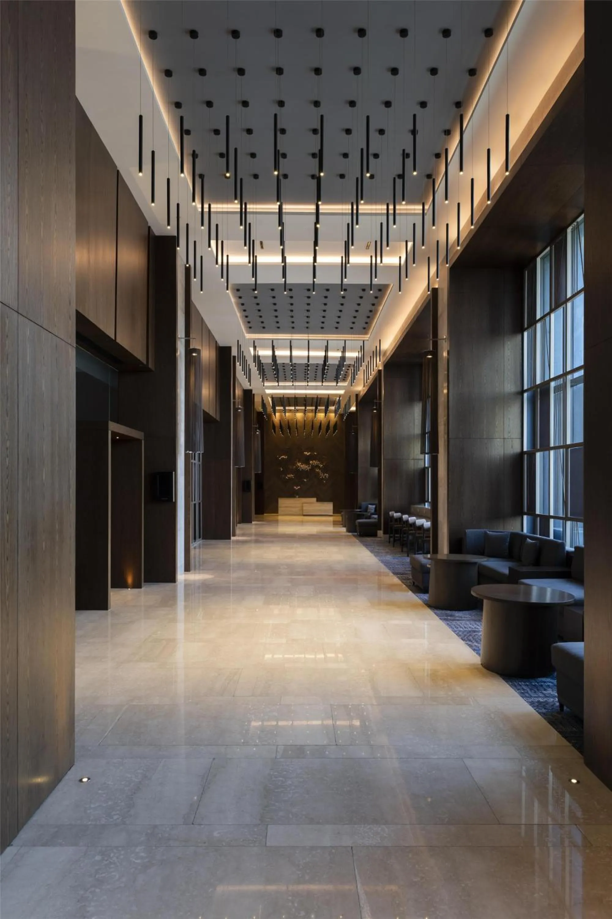 Lobby or reception in Hilton Guadalajara Midtown