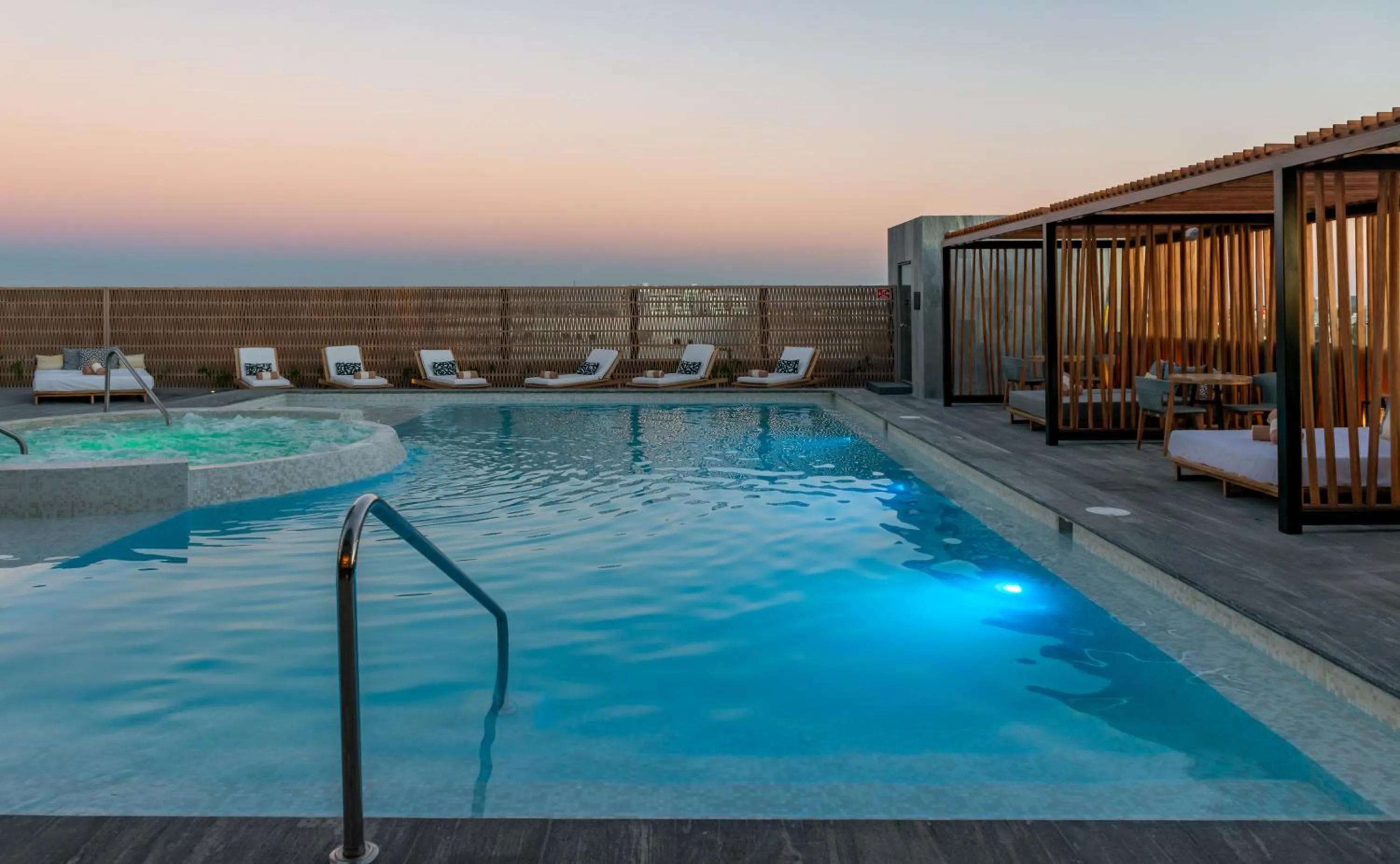 Hot Tub in Hilton Guadalajara Midtown