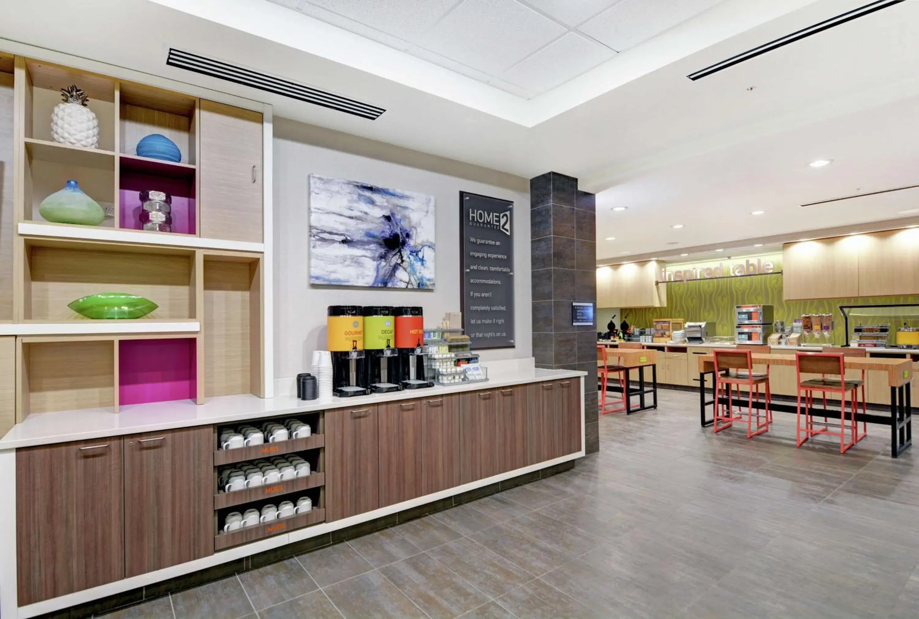 Lobby or reception in Home2 Suites By Hilton Raleigh Durham Airport RTP Lobby or reception in Home2 Suites By Hilton Raleigh Durham Airport RTP