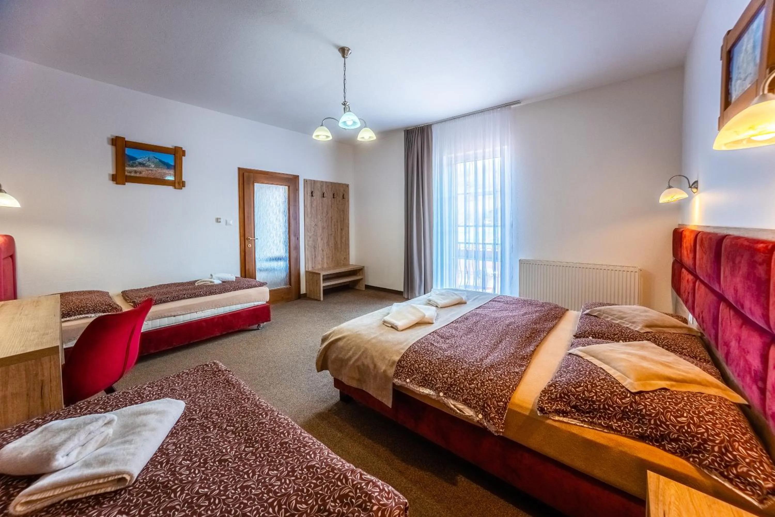 Bedroom, Bed in Penzion Josu