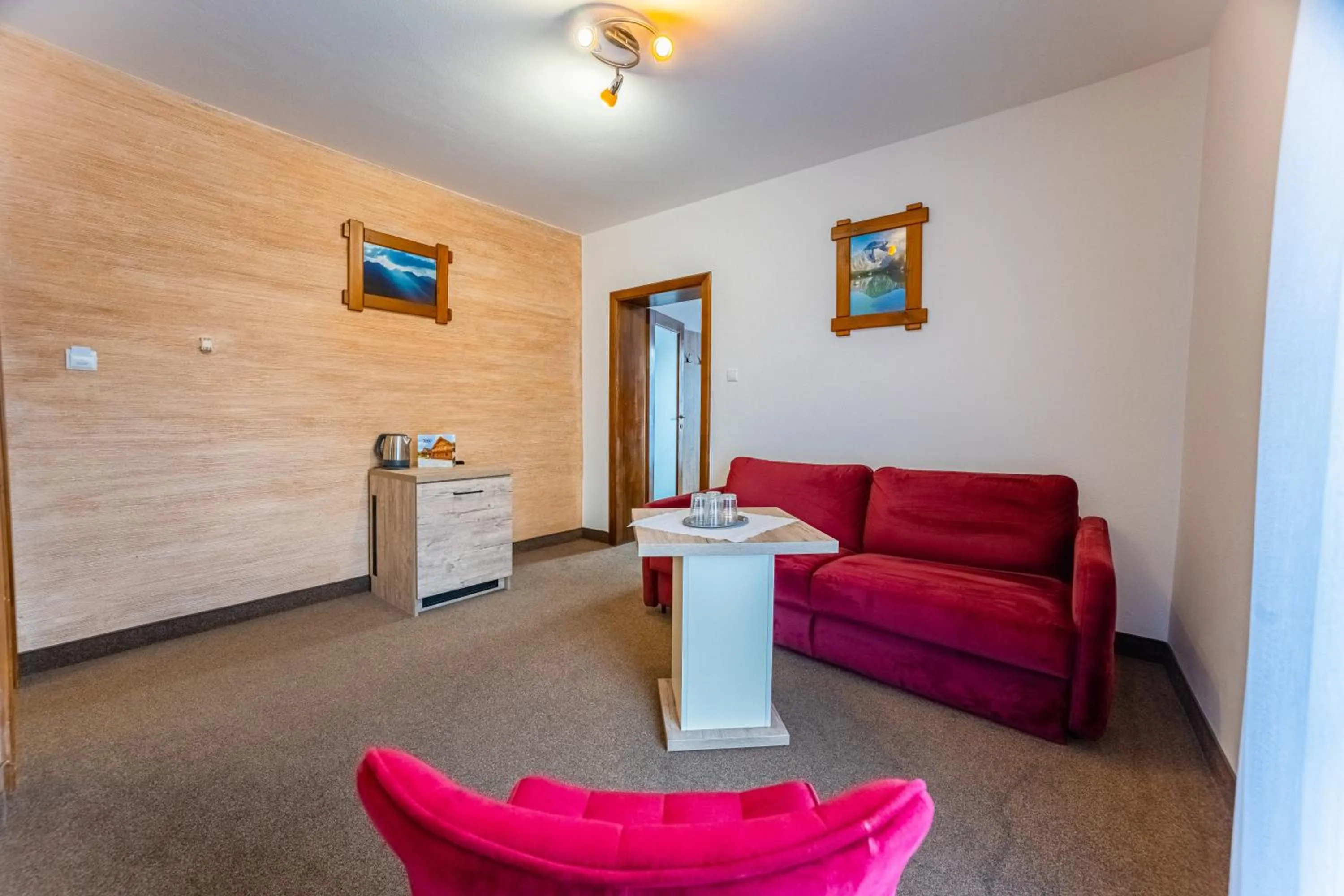 Living room in Penzion Josu