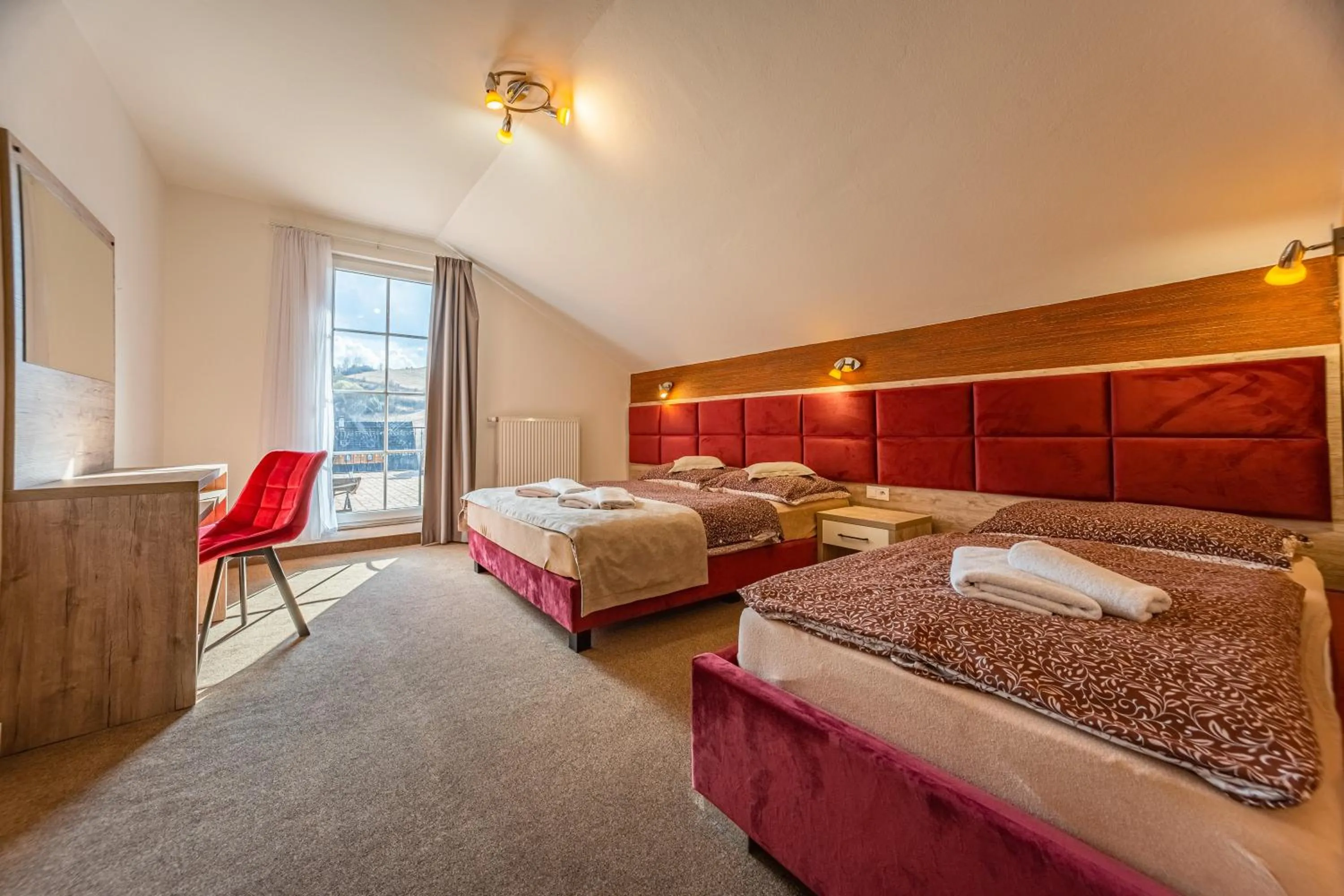 Bedroom, Bed in Penzion Josu