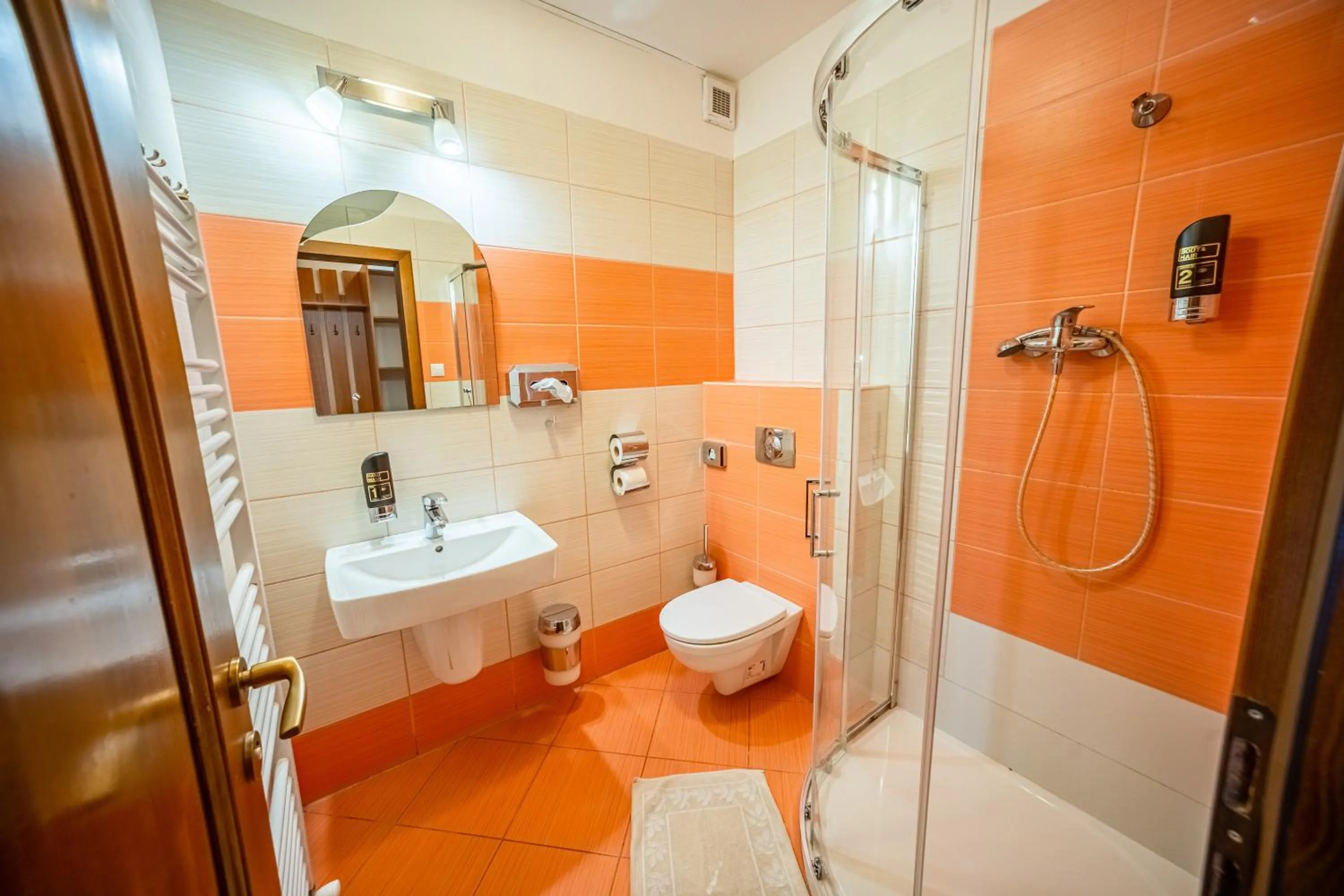 Bathroom in Penzion Josu