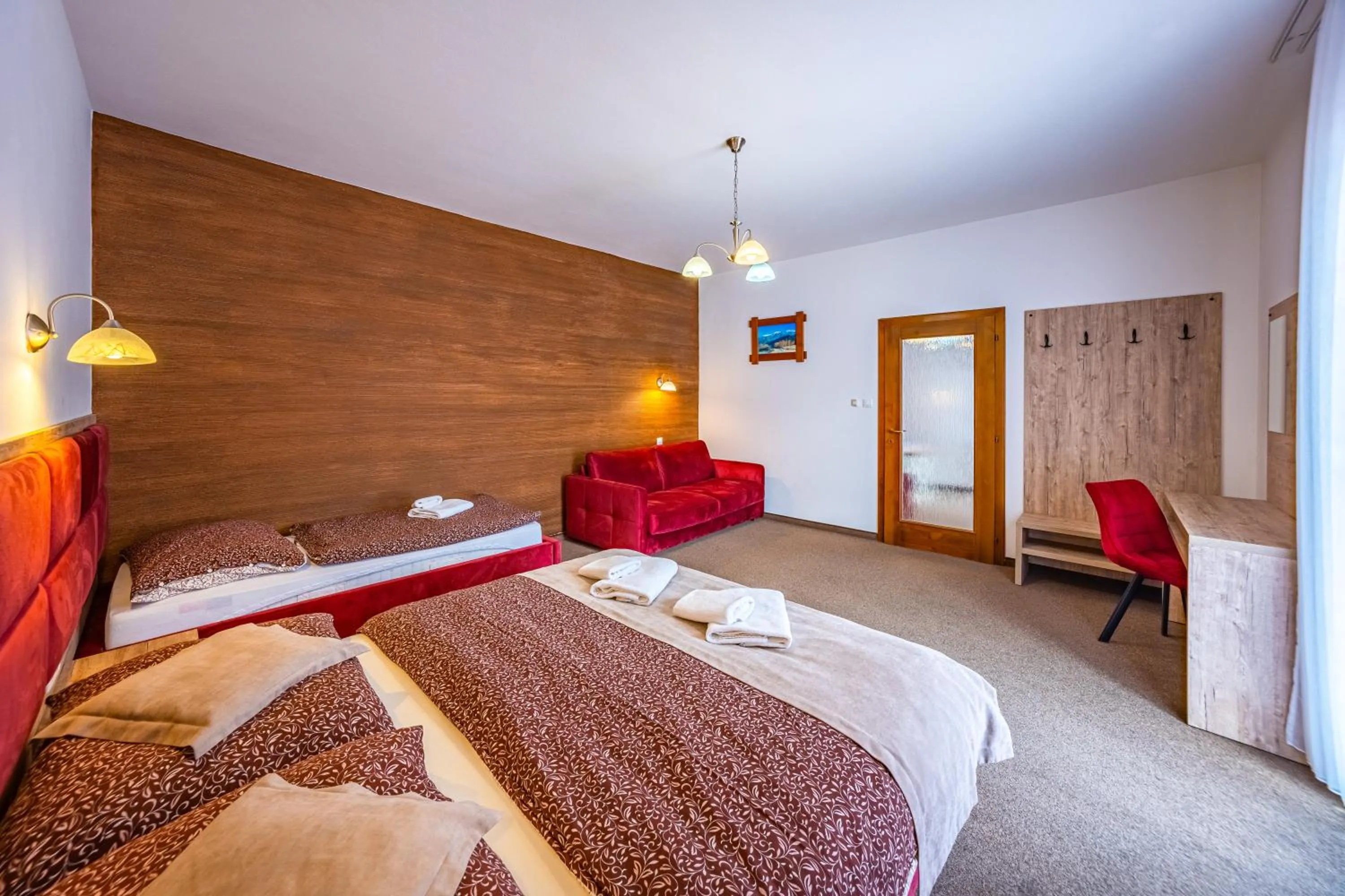 Bedroom, Bed in Penzion Josu